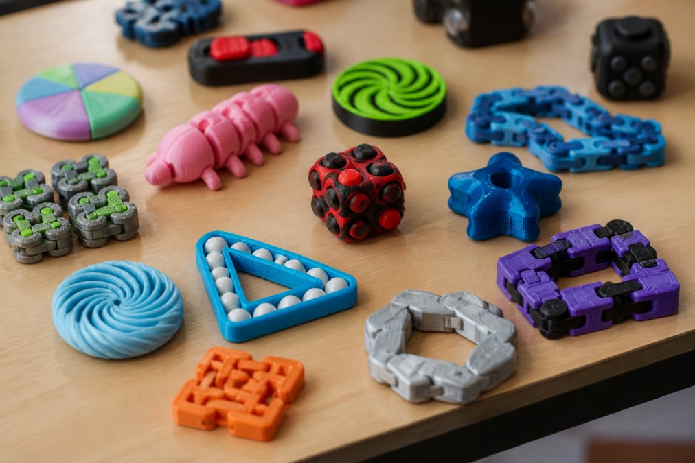 3D Printed Fidget Toys for Stress: Top Picks