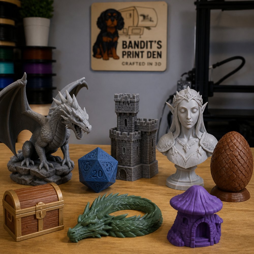 3D Printed Gifts for Fantasy Lovers: 10 Unique Ideas
