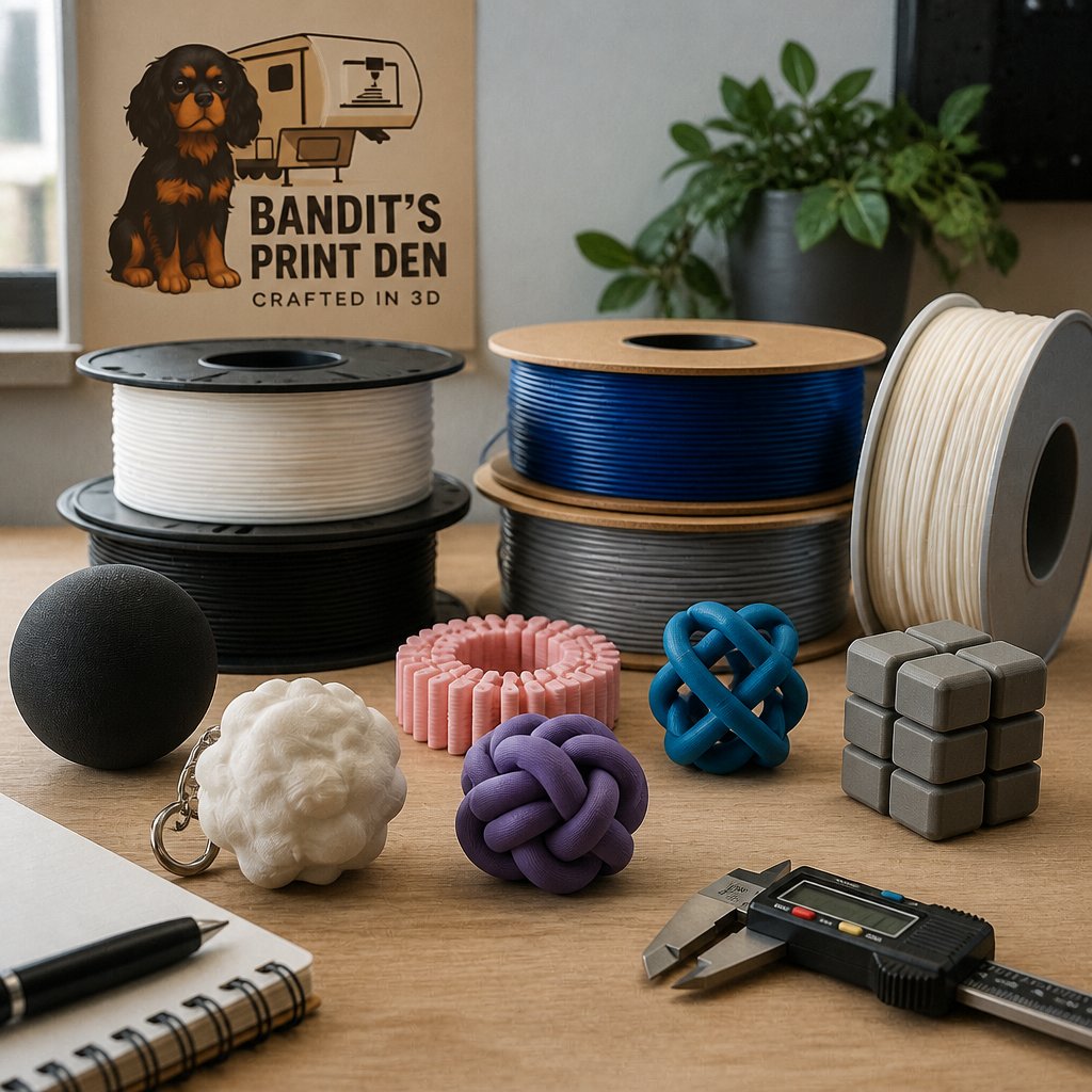 Durable Materials for 3D Printed Stress Toys