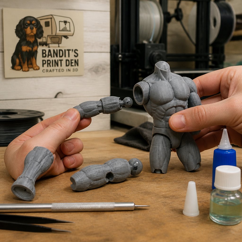 Fix Loose Joints on 3D Printed Figures