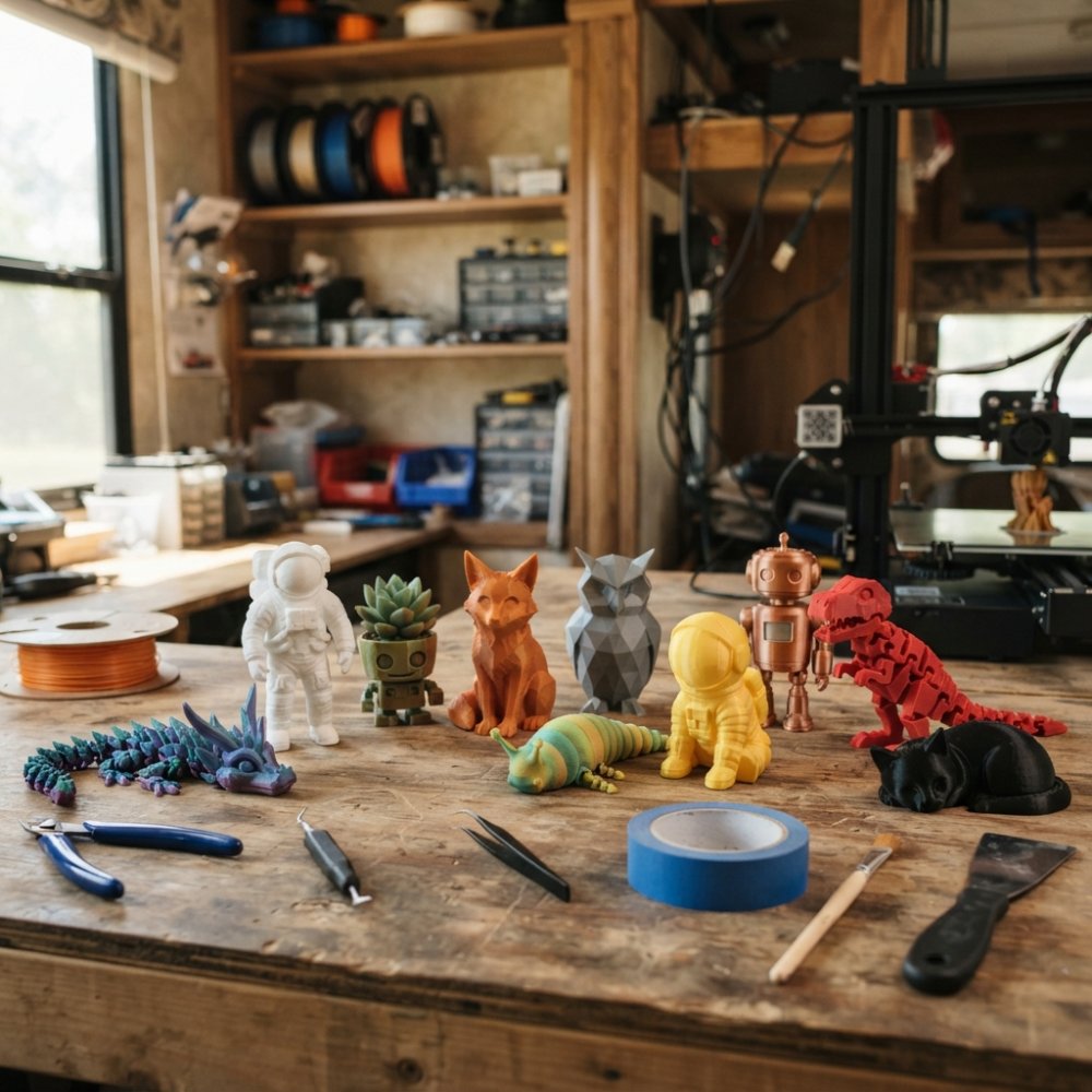 High Quality 3D Printed Desk Buddies: 10 Best Options