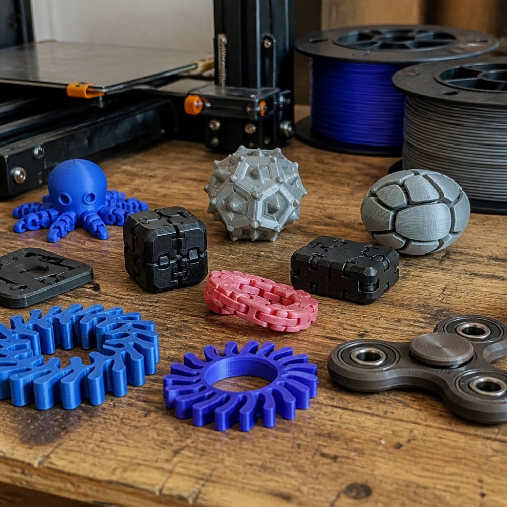 High Quality 3D Printed Fidget Toys: What to Look For