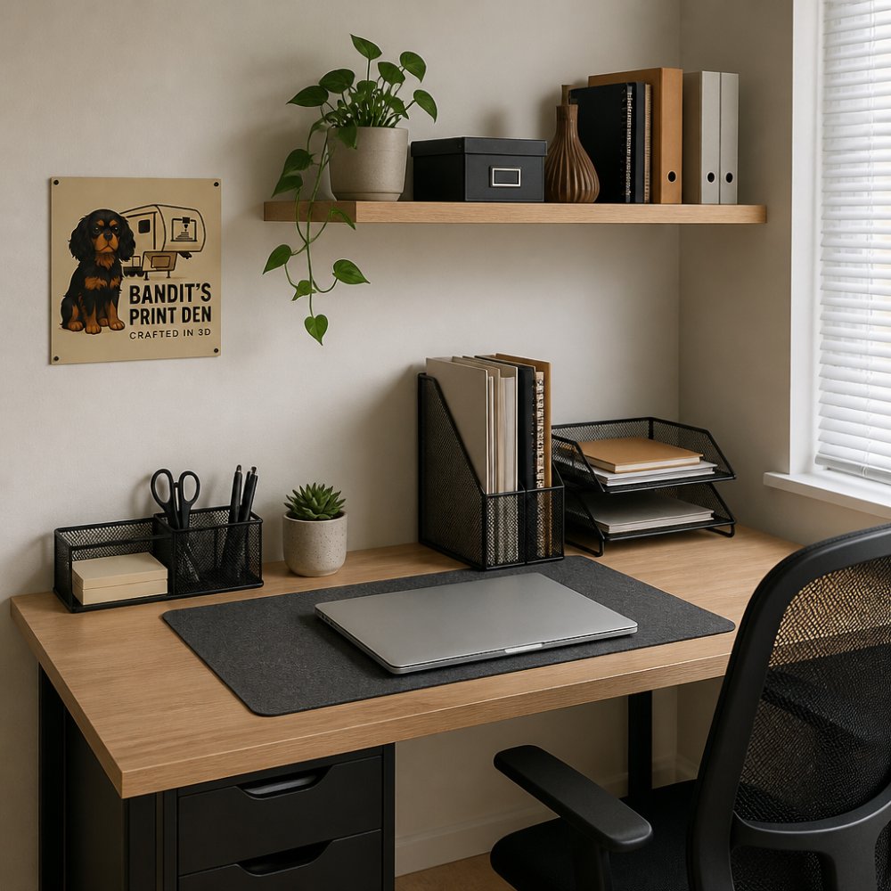 How to Organize a Small Home Office Desk