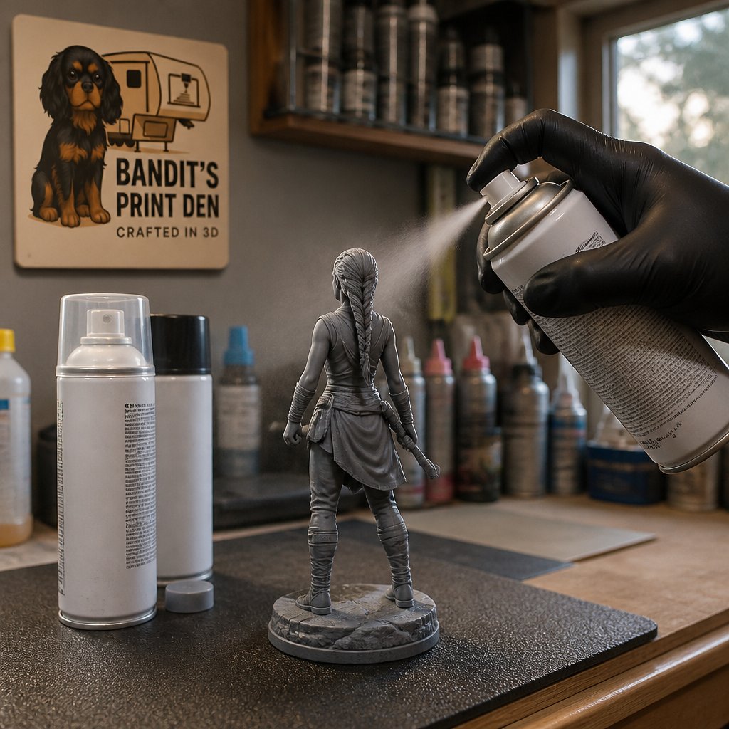 How to Seal 3D Printed Art Figures