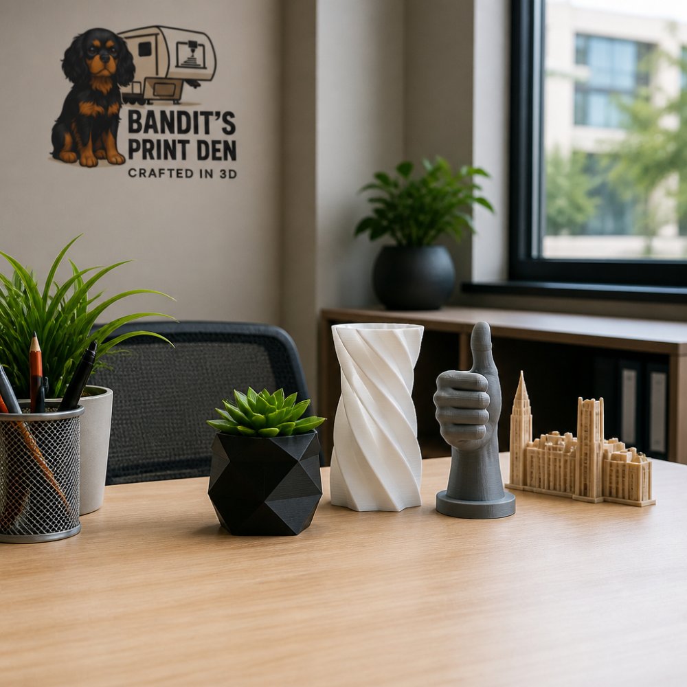 Is Custom 3D Printing Good for Office Decor?