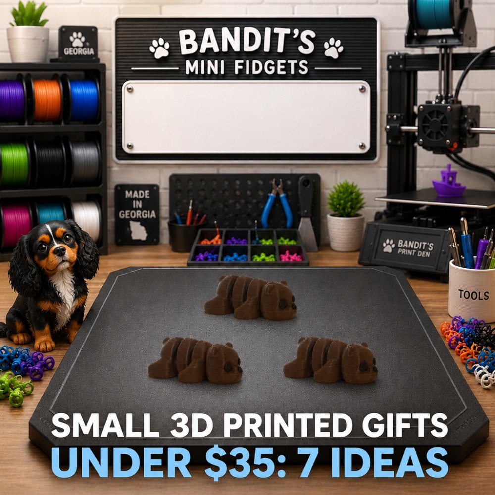 Small 3D Printed Gifts Under $35: 7 Ideas