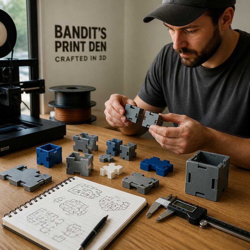 Tips for Designing 3D Printed Interlocking Parts