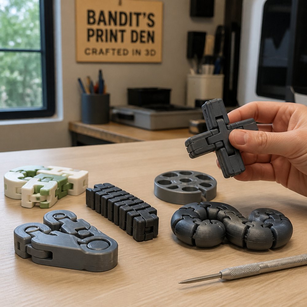 Troubleshooting Print-in-Place Fidget Mechanisms