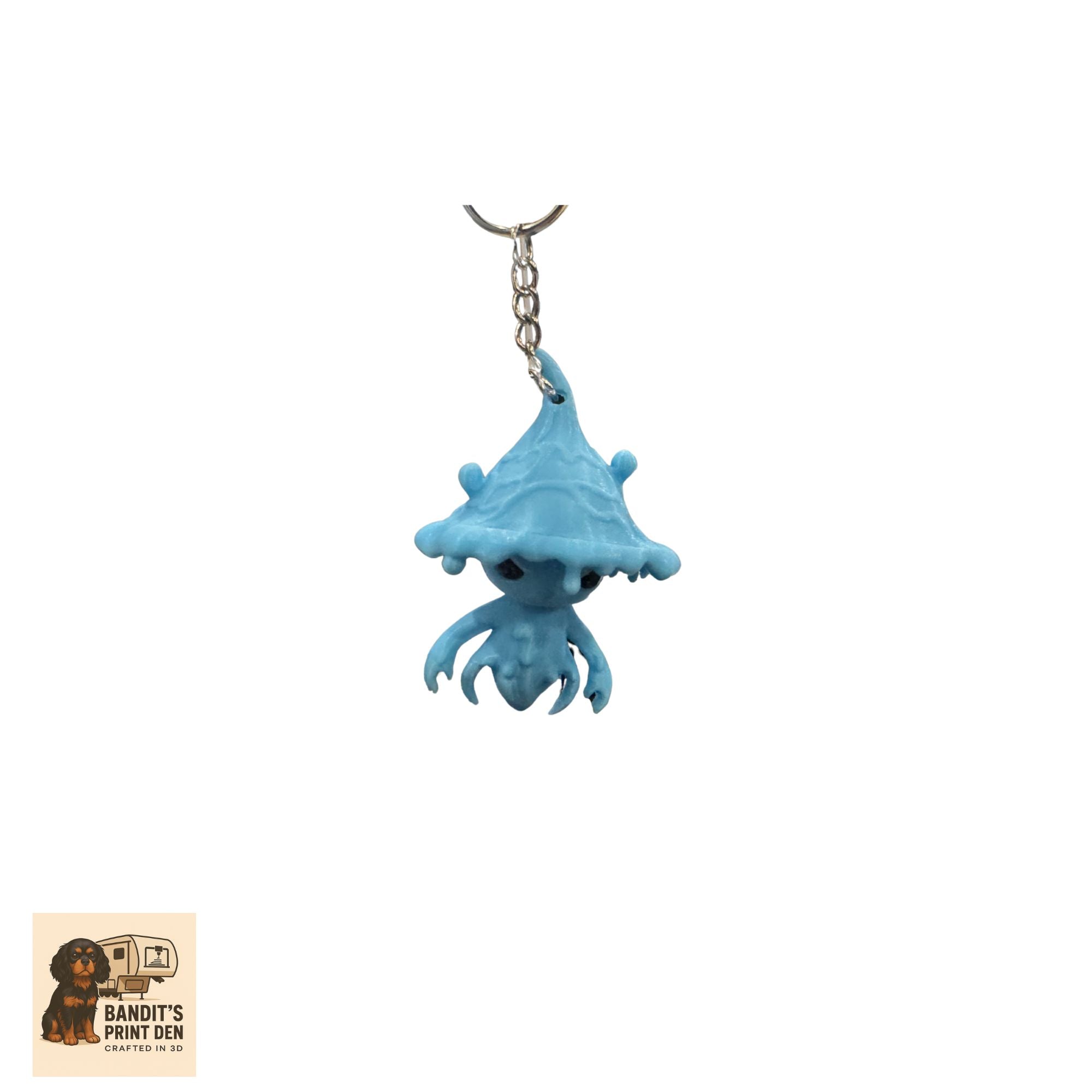 Spirit of the Forest Charms; Keychain; Flower Spirit, Mushroom Spirit, Leaf Spirit, Cactus Spirit, Stone Spirit, Water Spirit, Tree Spirit
