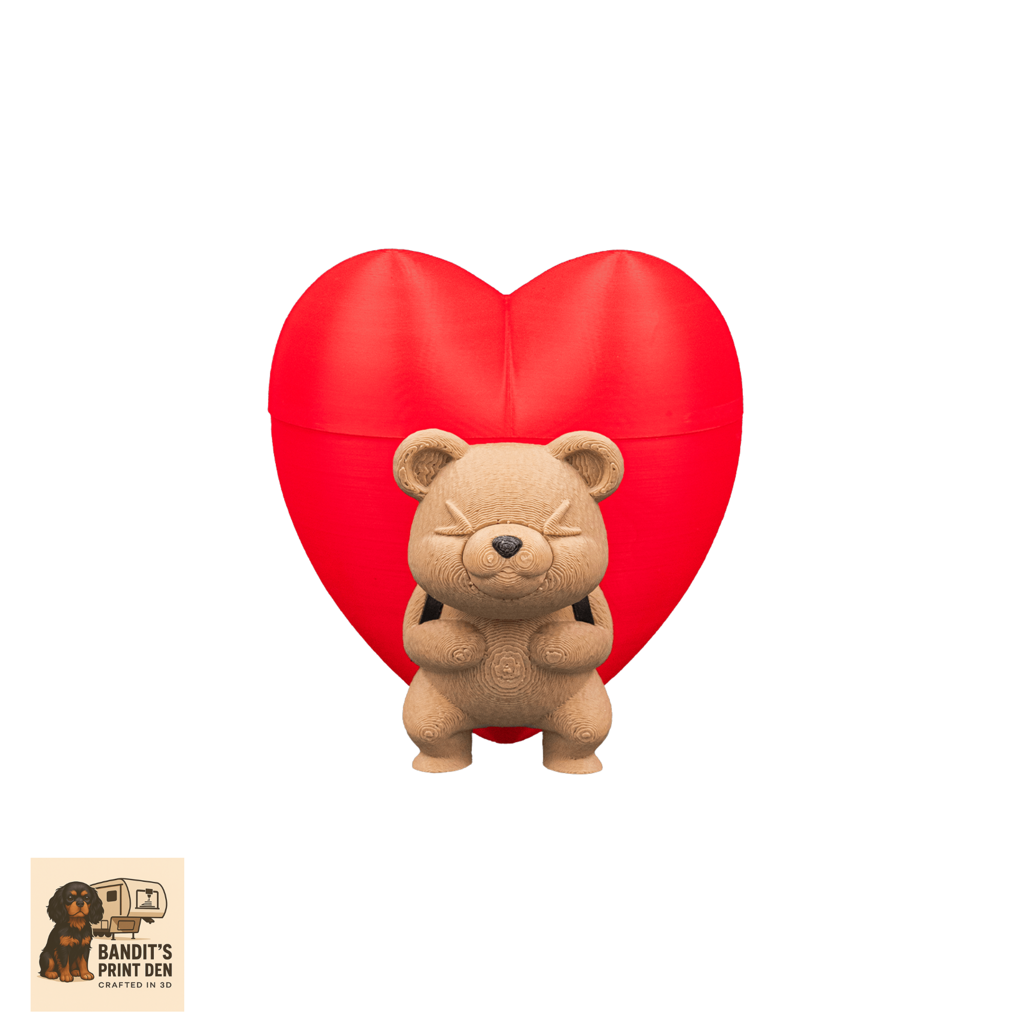 Heart Carrier Container – 3D Printed Valentine Gift Box