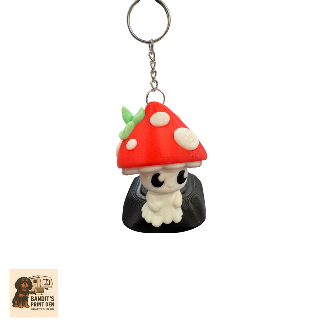 Spirit of the Forest Charms; Keychain; Flower Spirit, Mushroom Spirit, Leaf Spirit, Cactus Spirit, Stone Spirit, Water Spirit, Tree Spirit