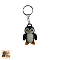 Penguin Articulated Figure Keychain – Cute Flexi Companion | Fidget Toy | 3D Printed Keychain Accessory