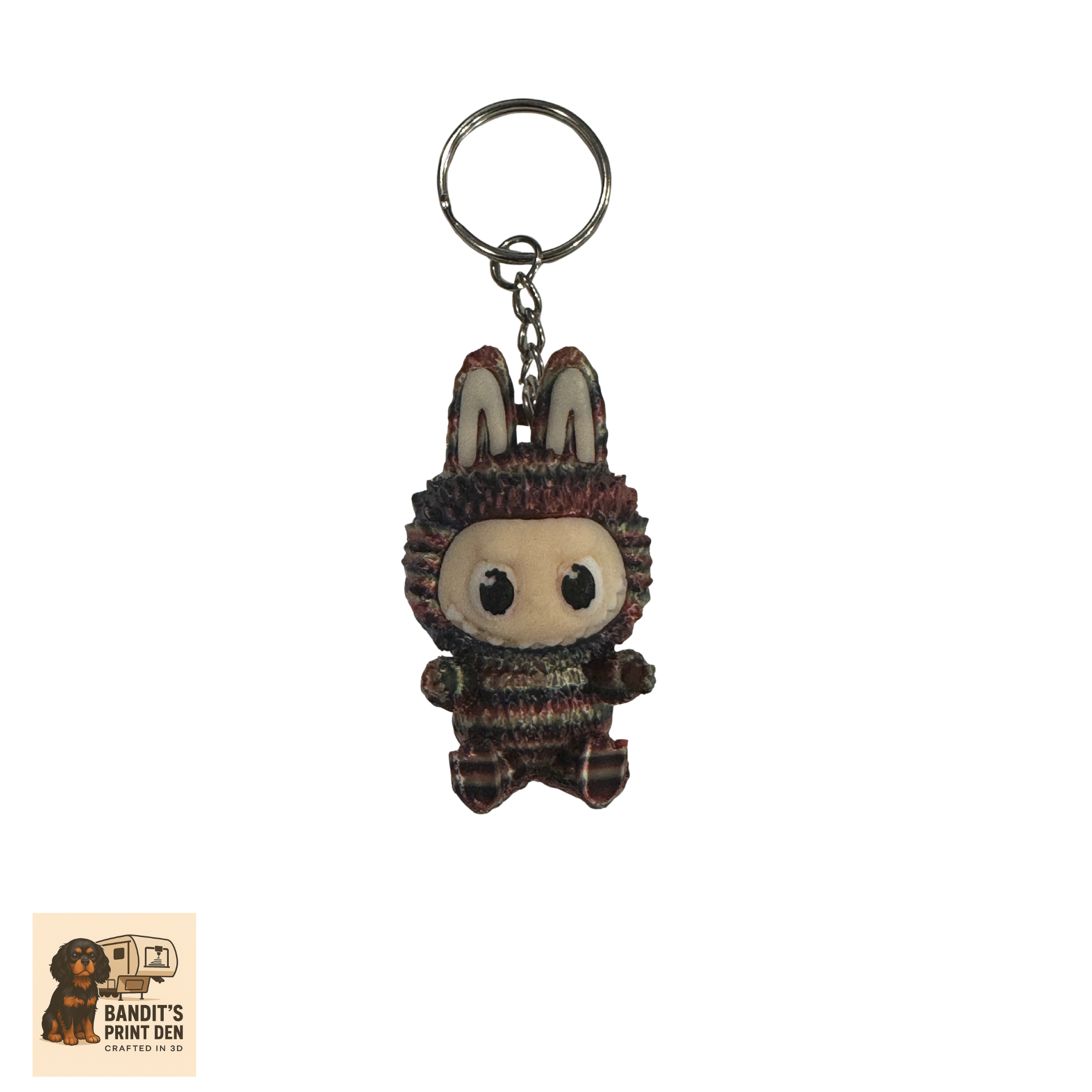 Cozy Critter Keychain –  Cute Character Keychain | Bag Charm | Collector Gift | Handmade Accessory