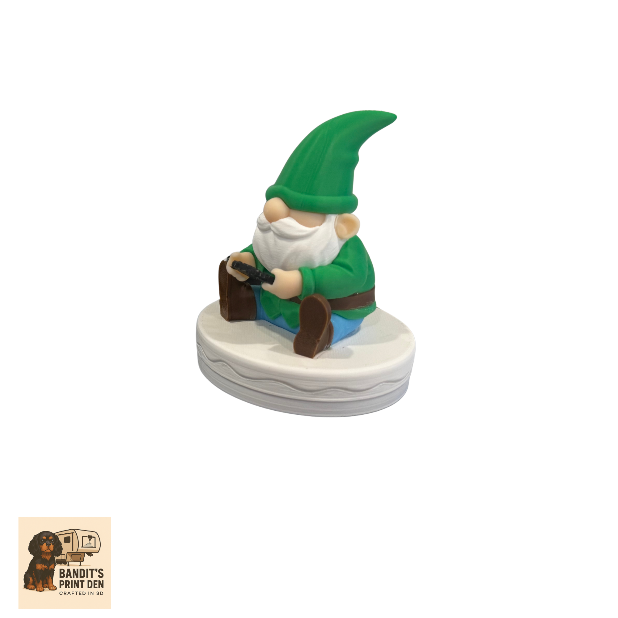 Gamer Gnome – 3D Printed Christmas Figurine