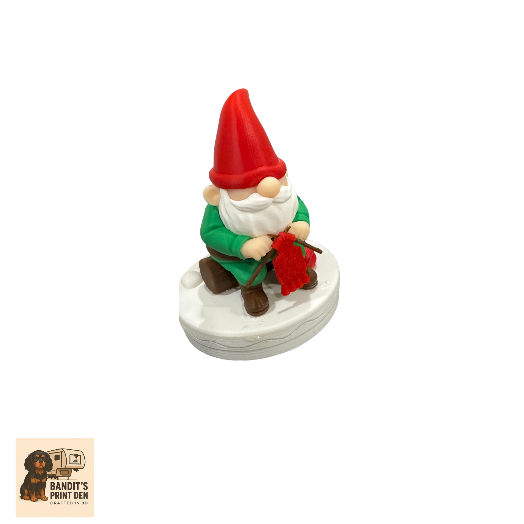 Knitmas Gnome – Cozy Knitting Gnome Figurine