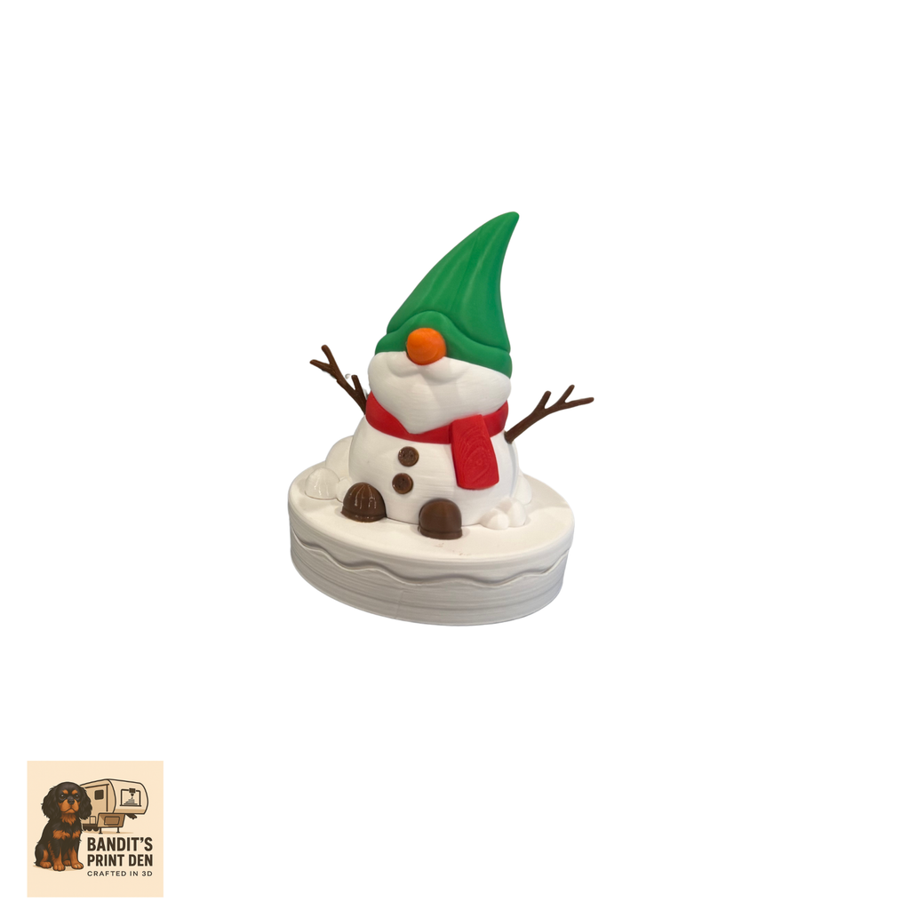 Snow Gnoman – Snowman Gnome Figurine