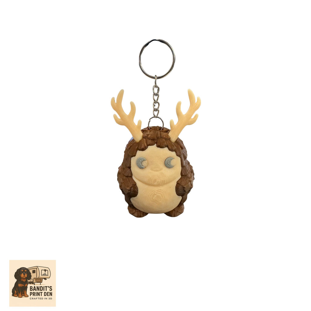 Spirit of the Forest Charms; Keychain; Flower Spirit, Mushroom Spirit, Leaf Spirit, Cactus Spirit, Stone Spirit, Water Spirit, Tree Spirit