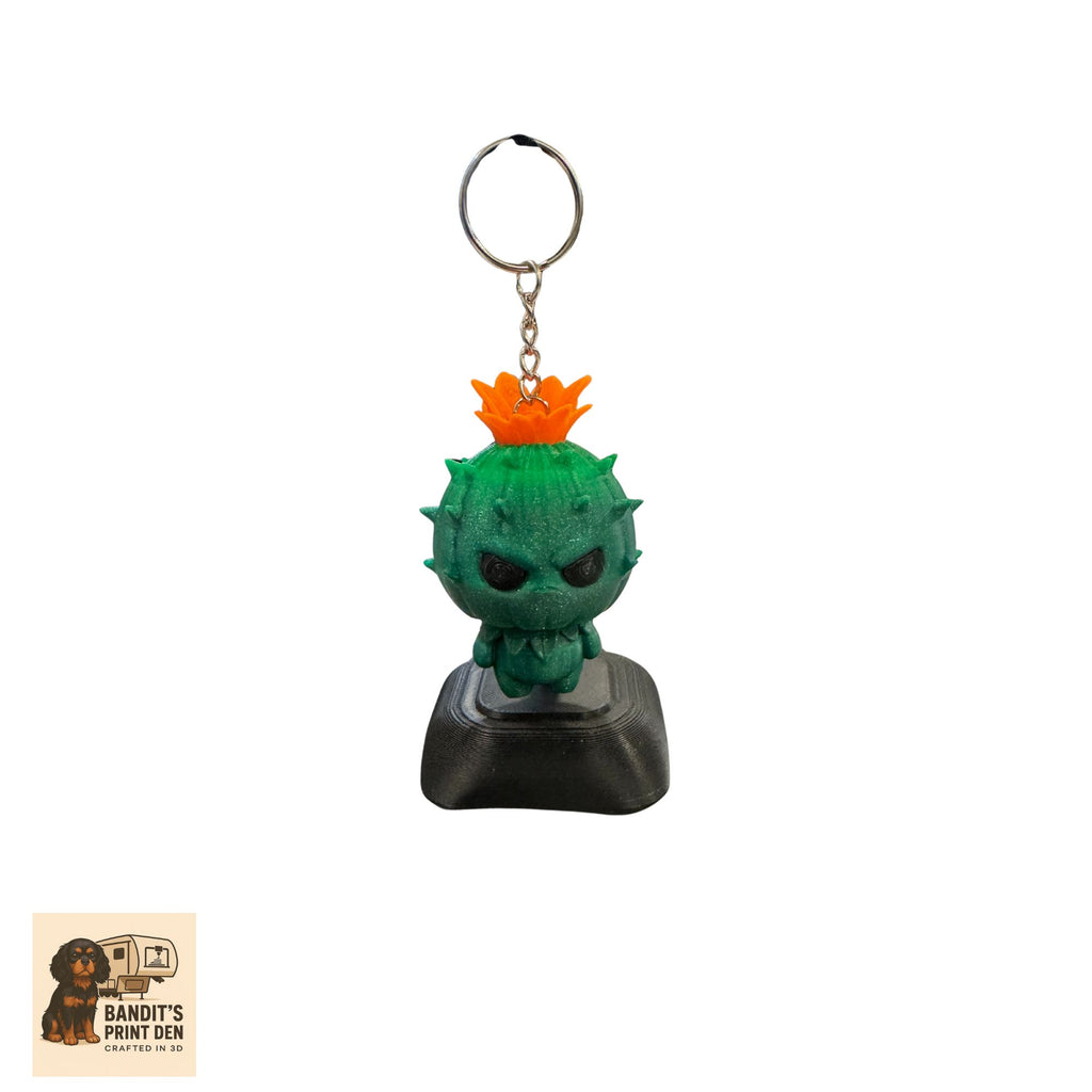 Spirit of the Forest Charms; Keychain; Flower Spirit, Mushroom Spirit, Leaf Spirit, Cactus Spirit, Stone Spirit, Water Spirit, Tree Spirit