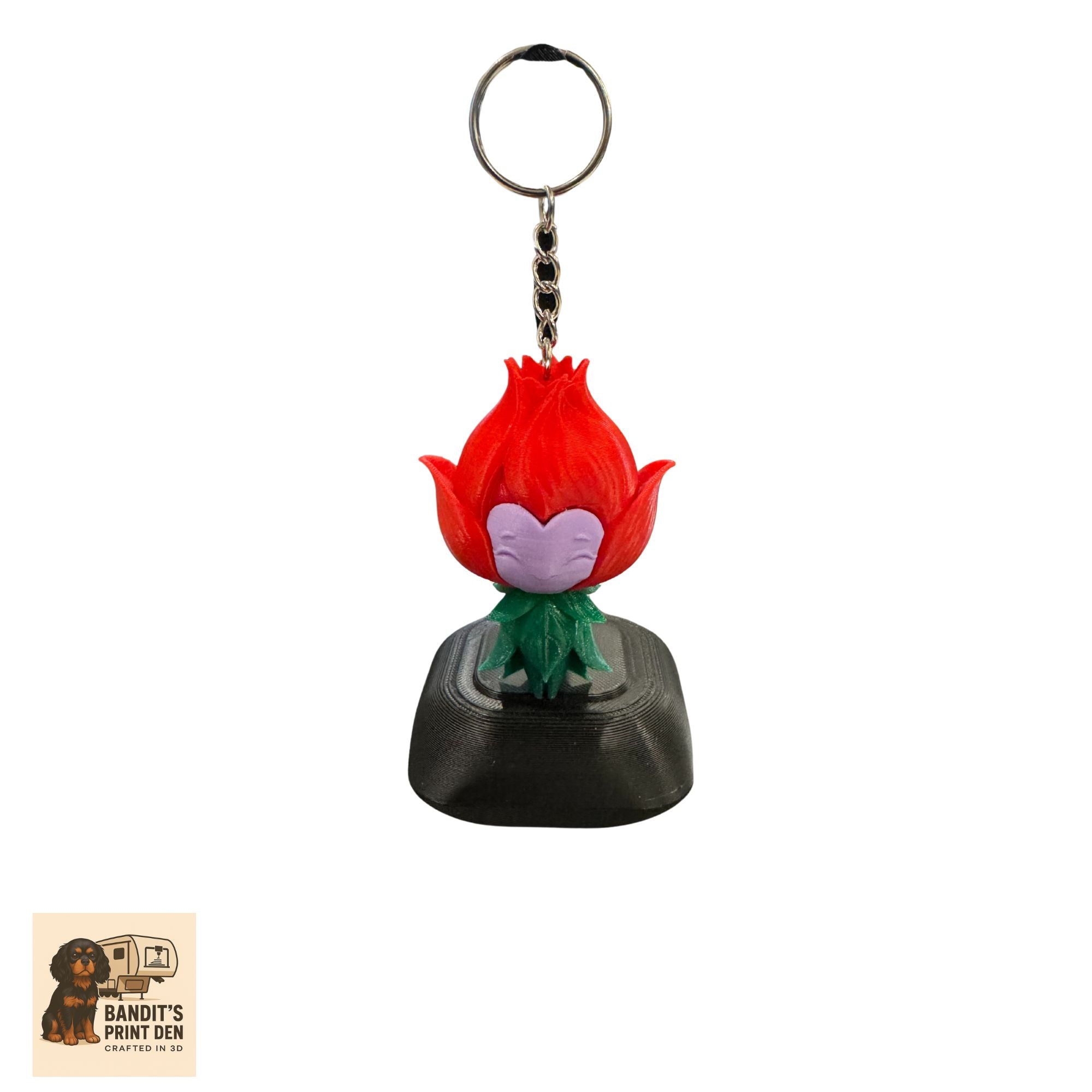 Spirit of the Forest Charms; Keychain; Flower Spirit, Mushroom Spirit, Leaf Spirit, Cactus Spirit, Stone Spirit, Water Spirit, Tree Spirit