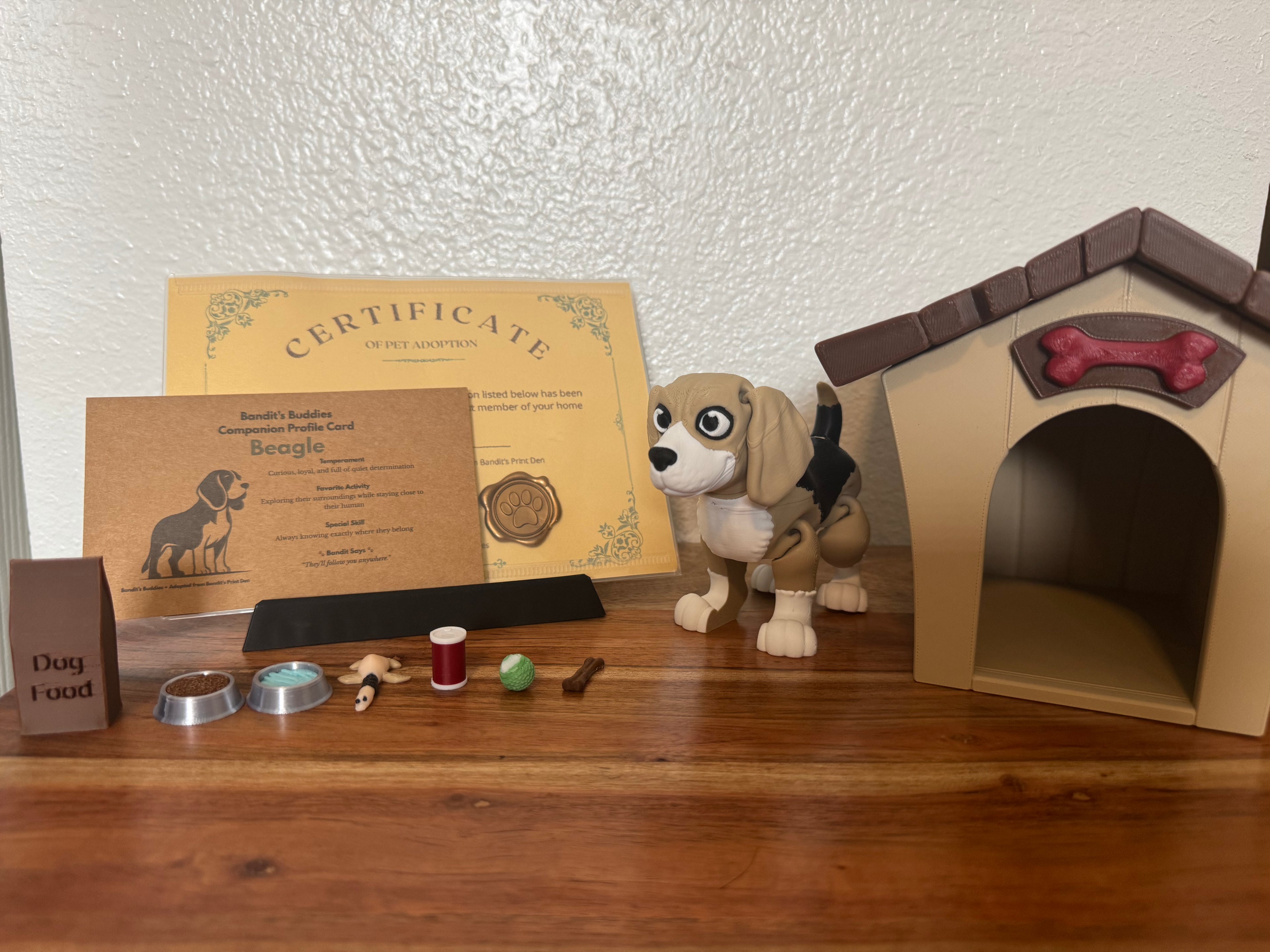 Bandit’s Buddies – Adopt Your Fully Articulated Companion