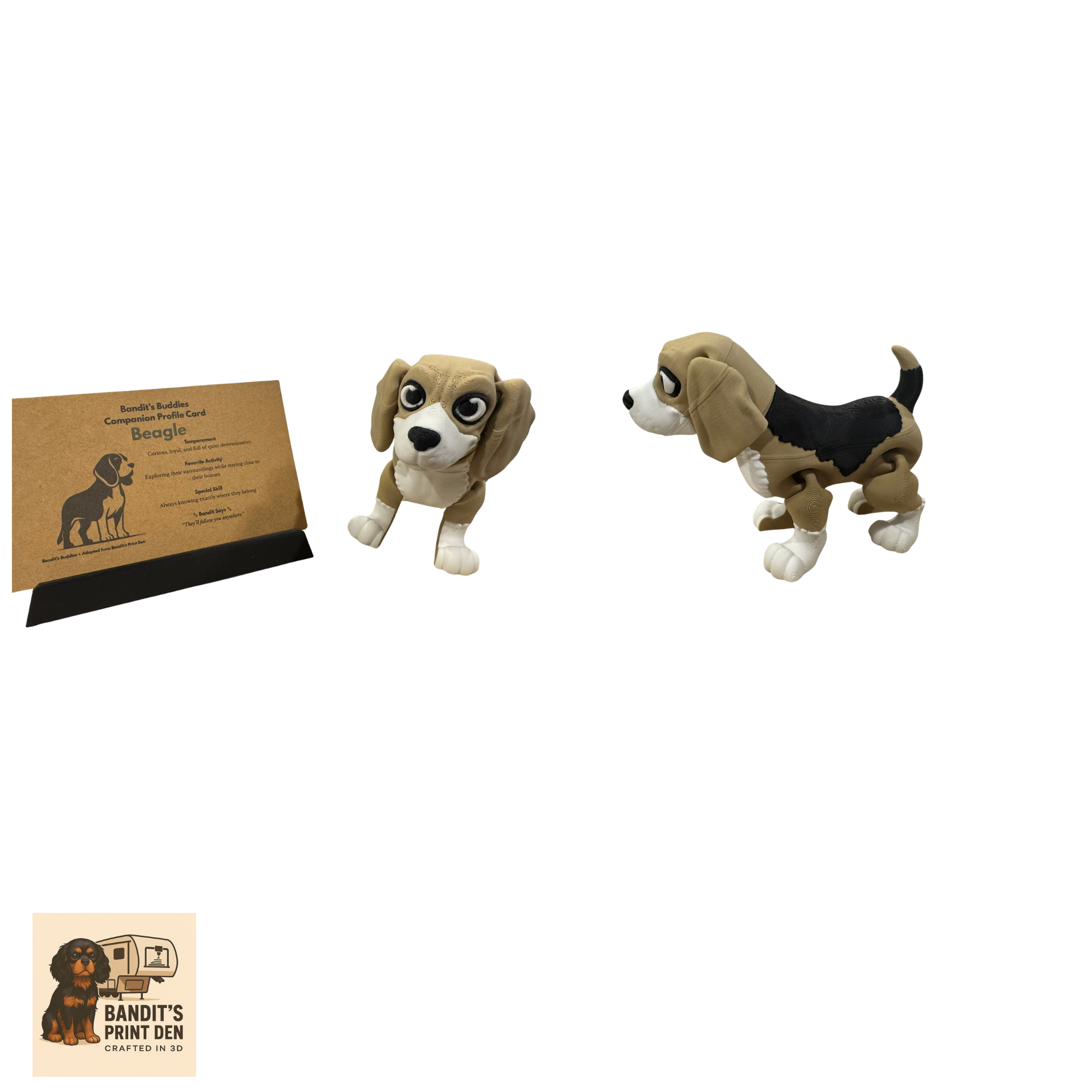 Bandit’s Buddies – Adopt Your Fully Articulated Companion