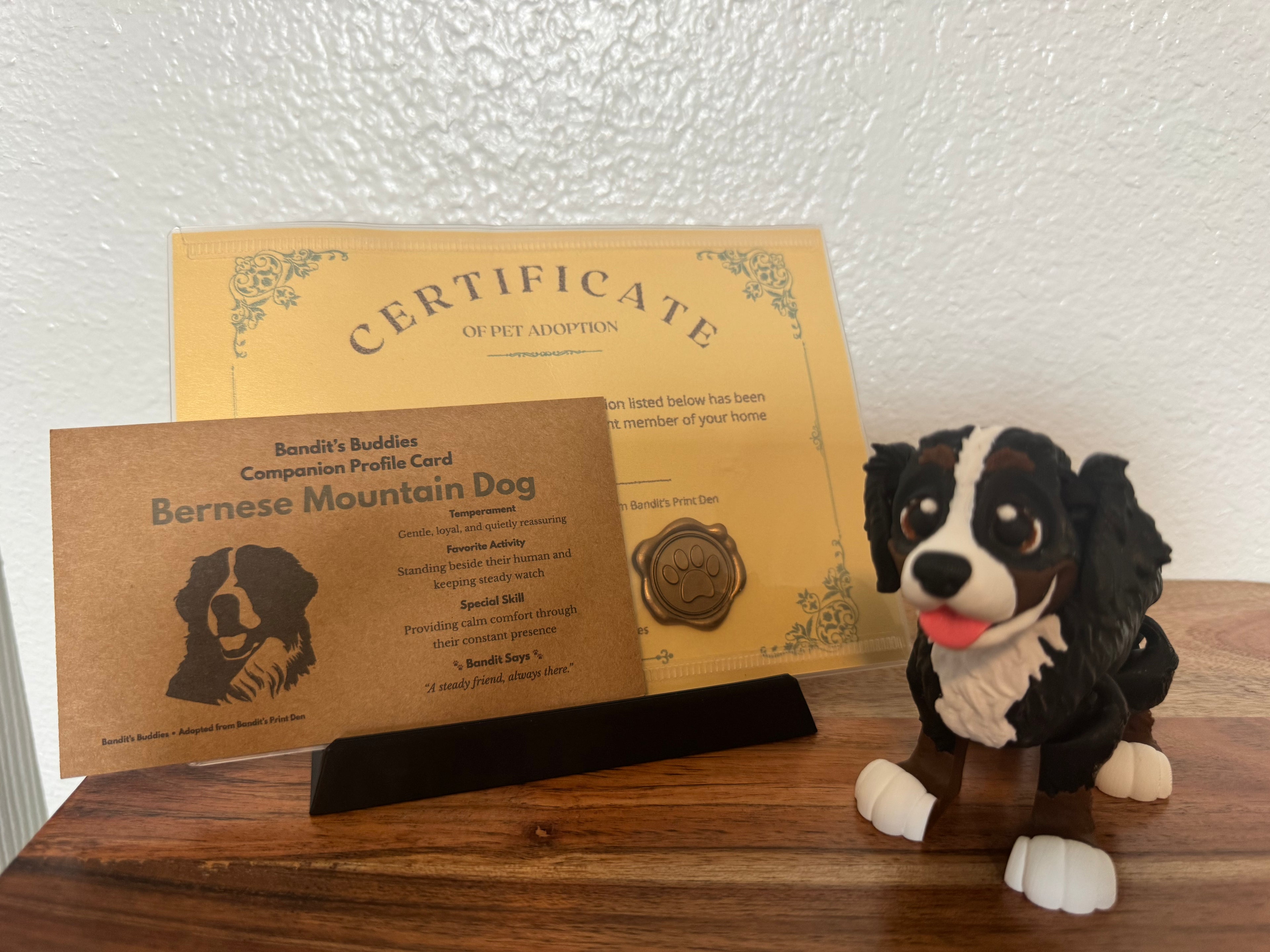 Bandit’s Buddies – Adopt Your Fully Articulated Companion