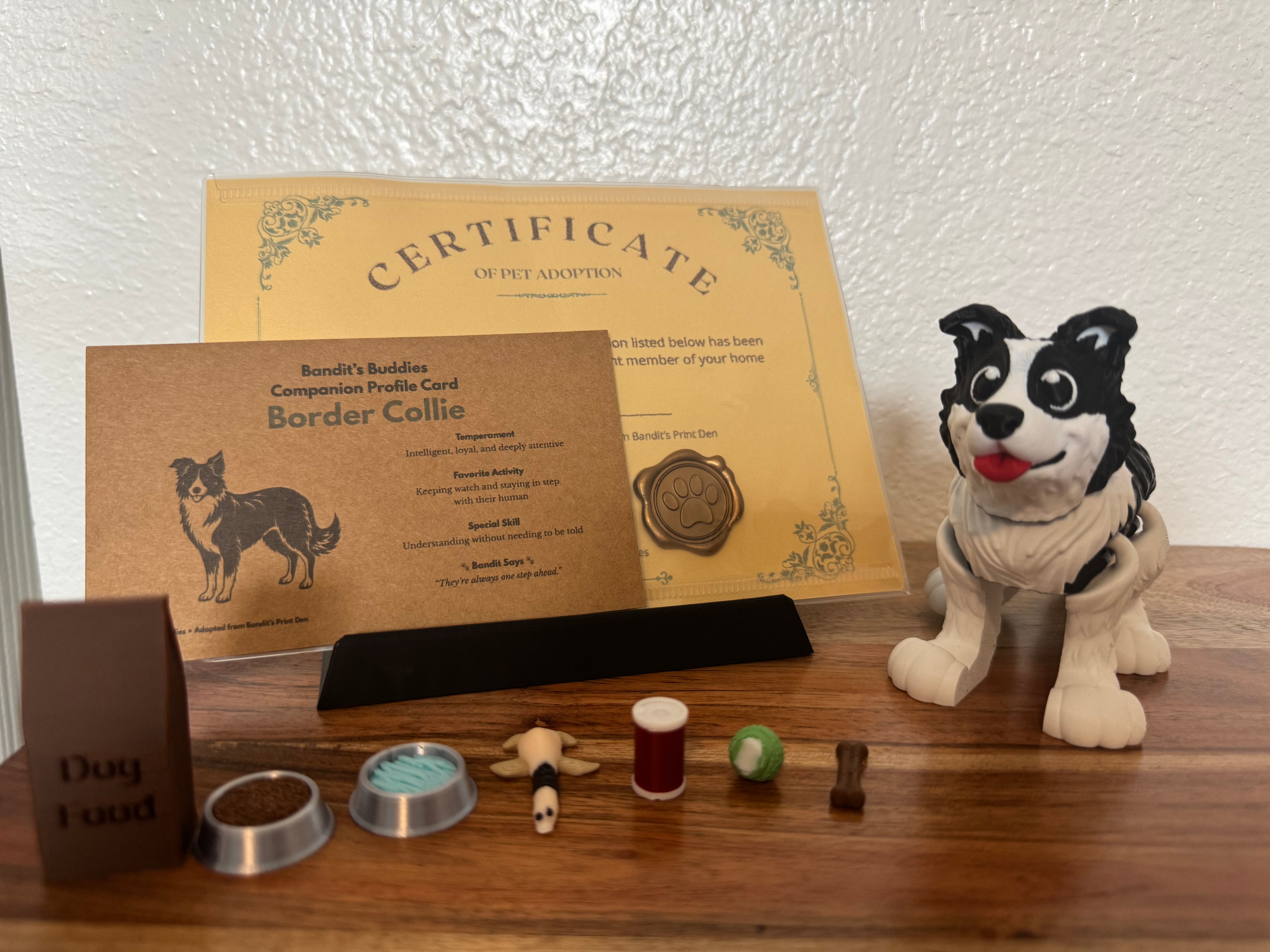 Bandit’s Buddies – Adopt Your Fully Articulated Companion