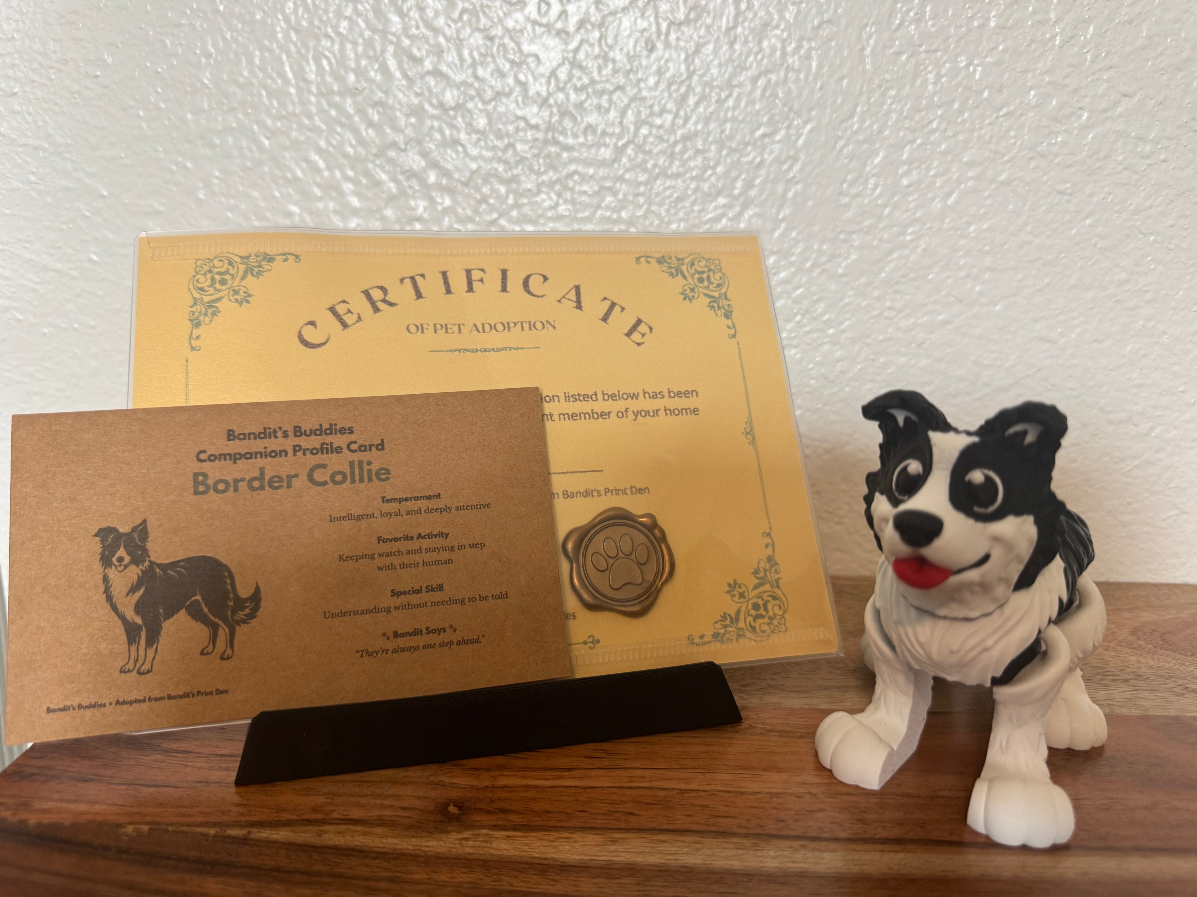Bandit’s Buddies – Adopt Your Fully Articulated Companion