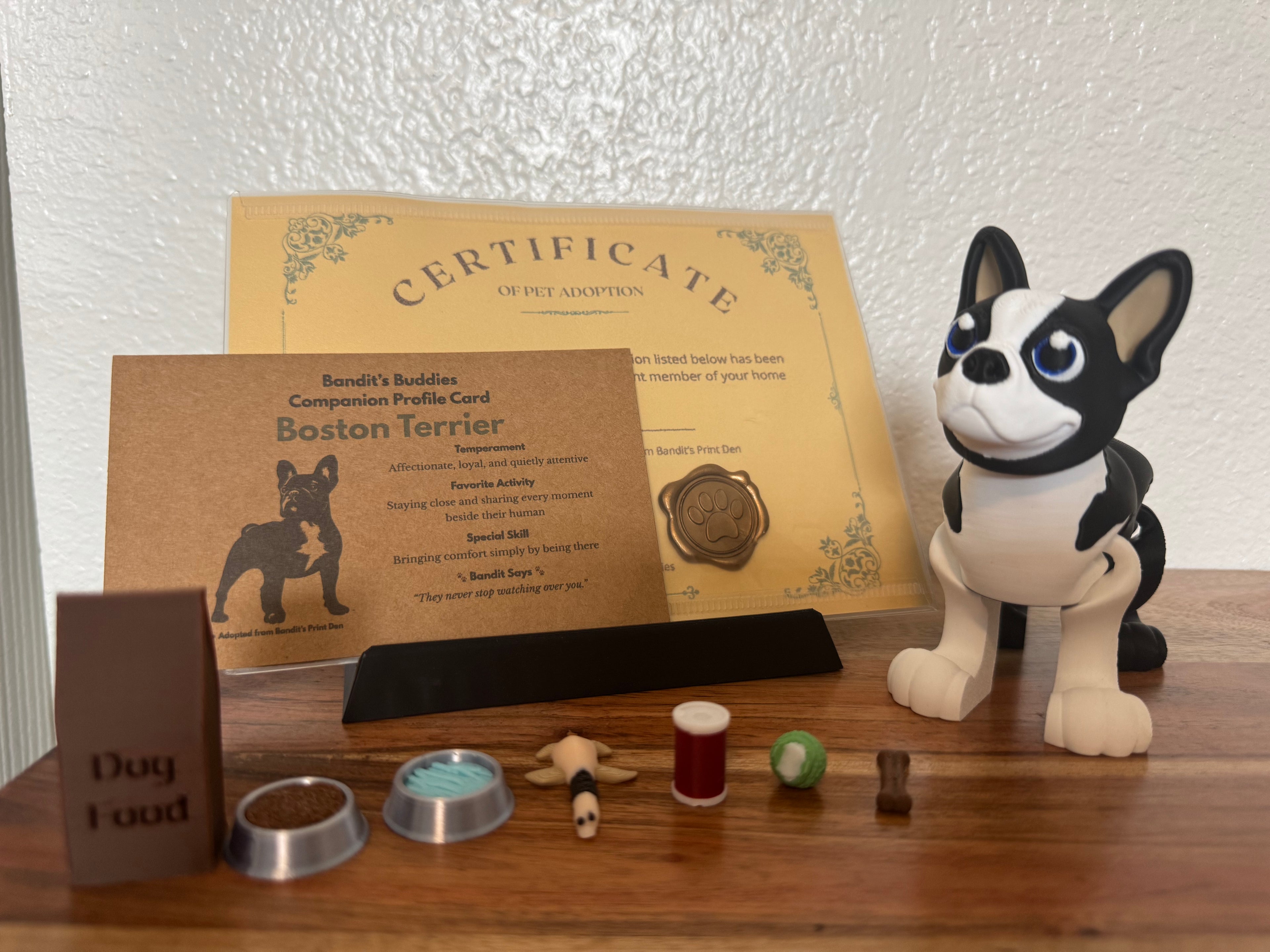 Bandit’s Buddies – Adopt Your Fully Articulated Companion
