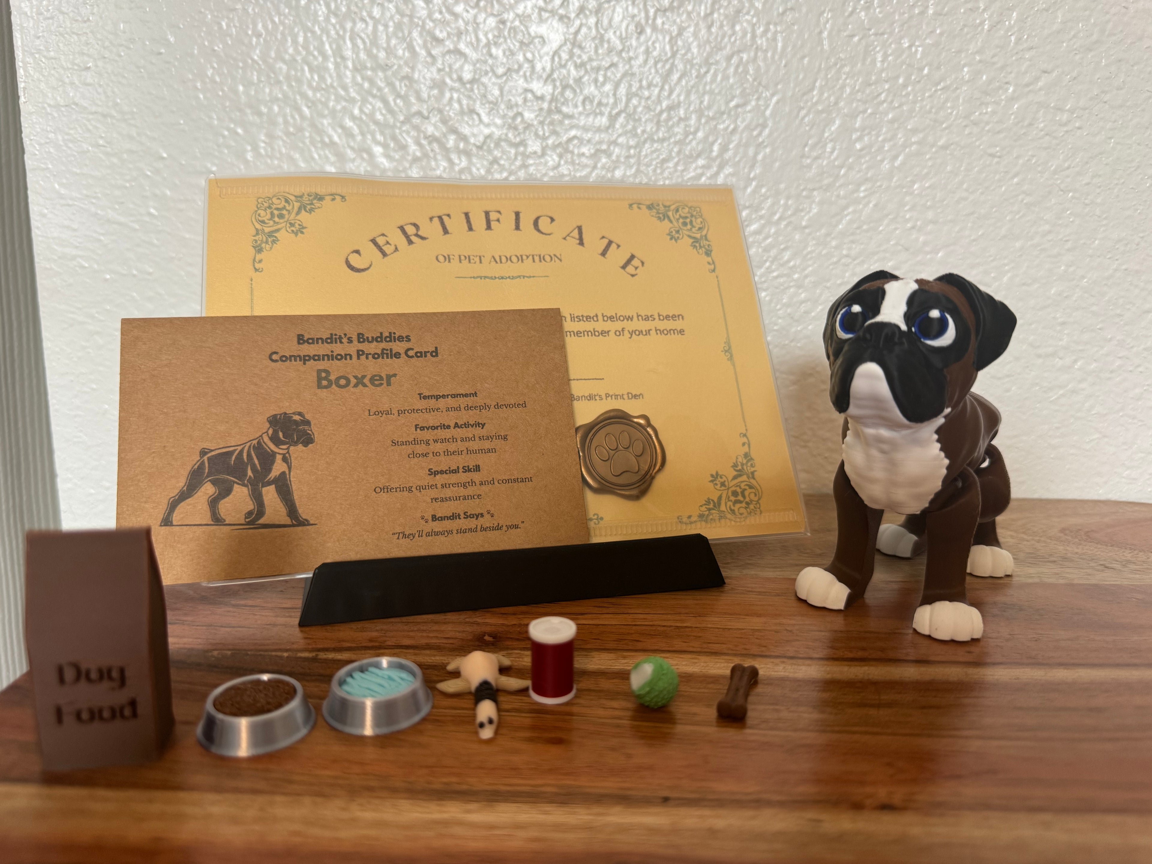 Bandit’s Buddies – Adopt Your Fully Articulated Companion