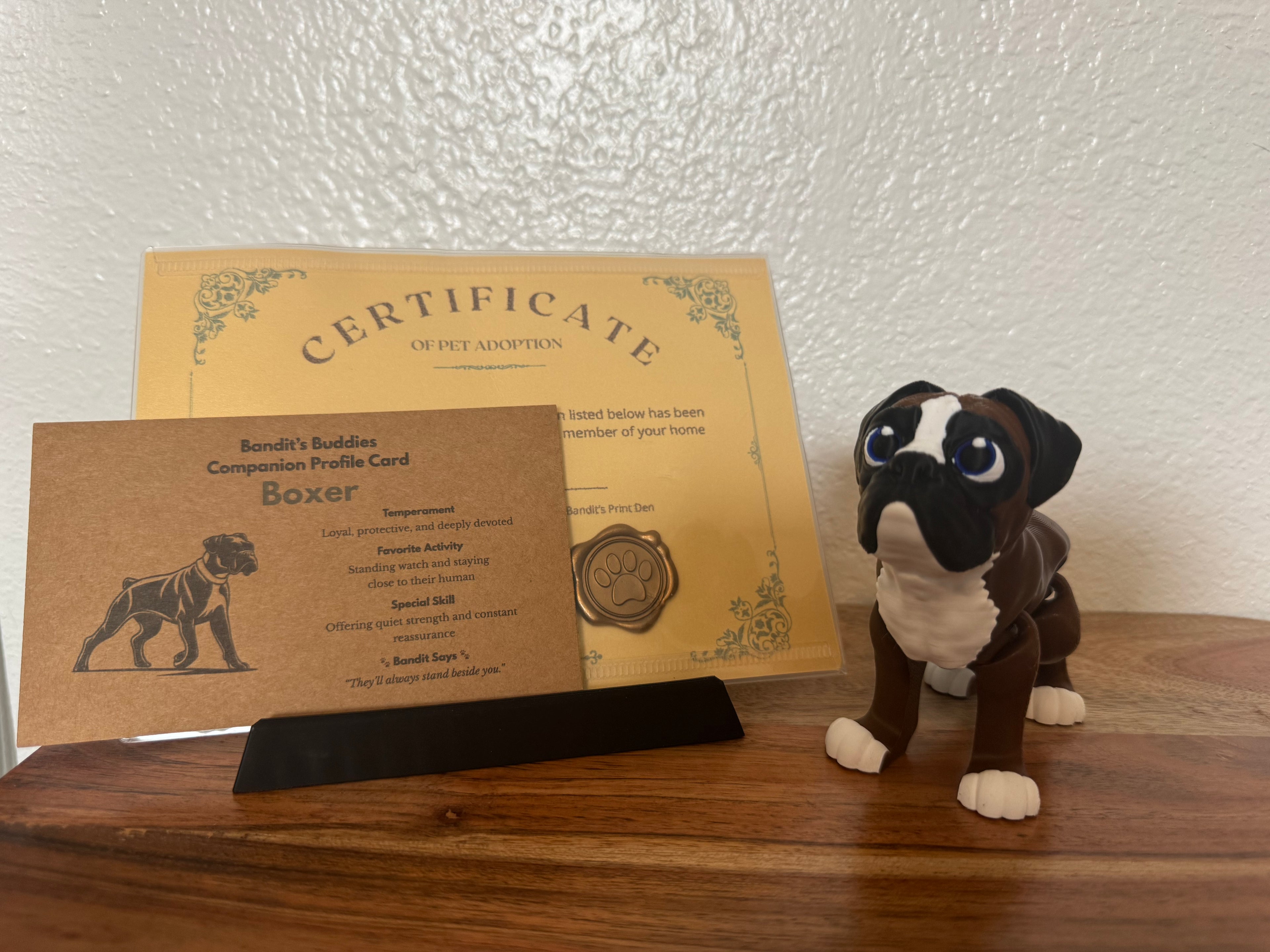 Bandit’s Buddies – Adopt Your Fully Articulated Companion