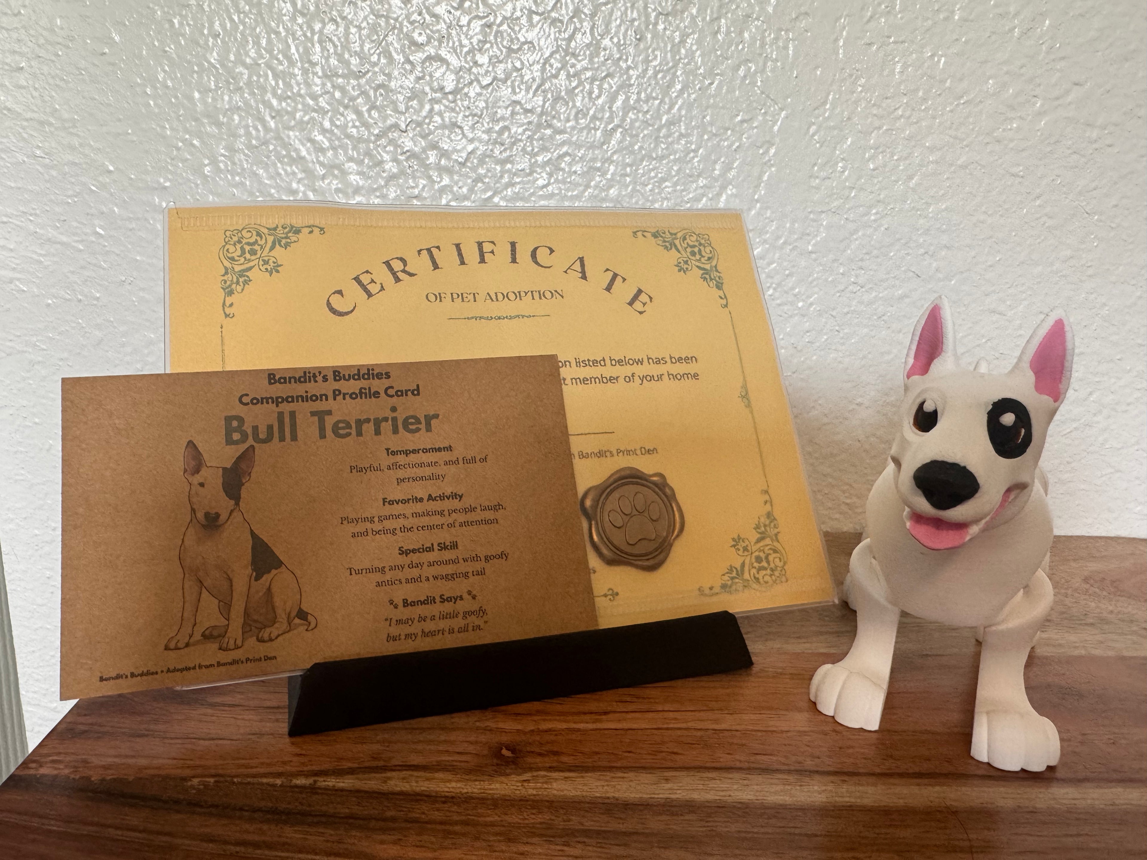 Bandit’s Buddies – Adopt Your Fully Articulated Companion