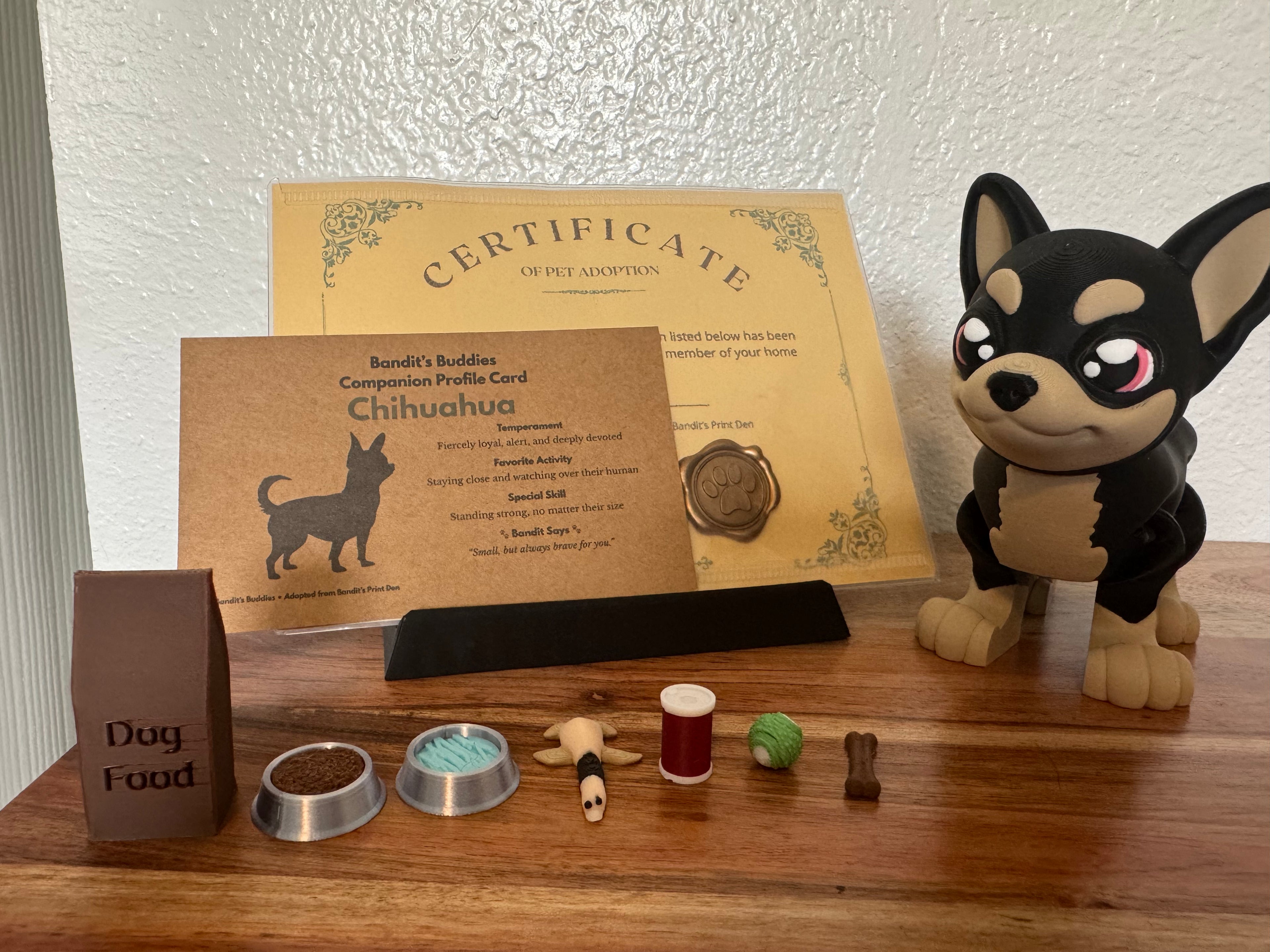 Bandit’s Buddies – Adopt Your Fully Articulated Companion