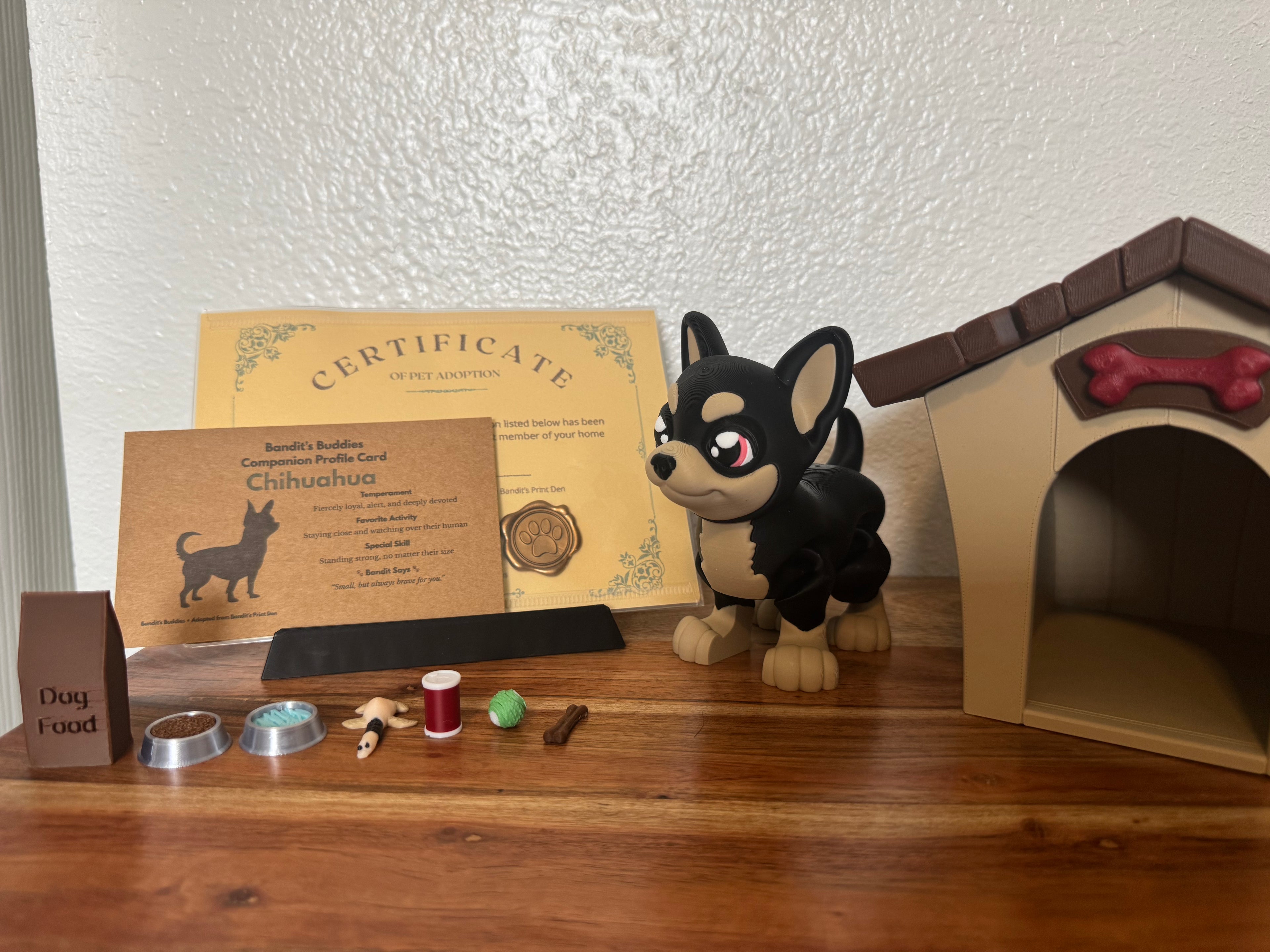 Bandit’s Buddies – Adopt Your Fully Articulated Companion