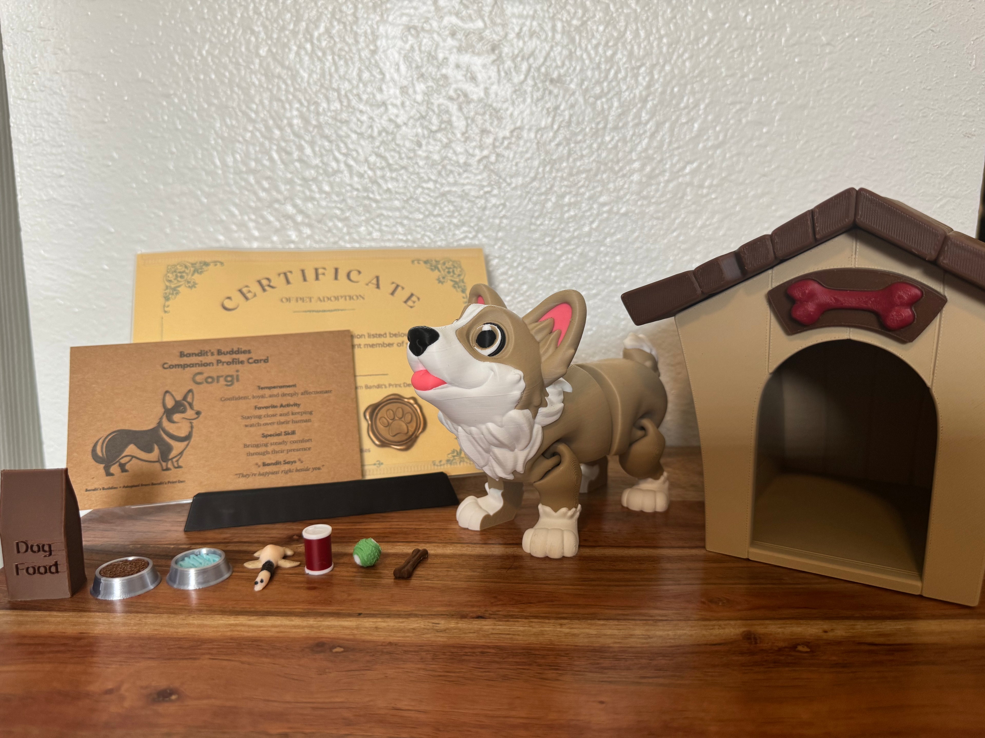 Bandit’s Buddies – Adopt Your Fully Articulated Companion