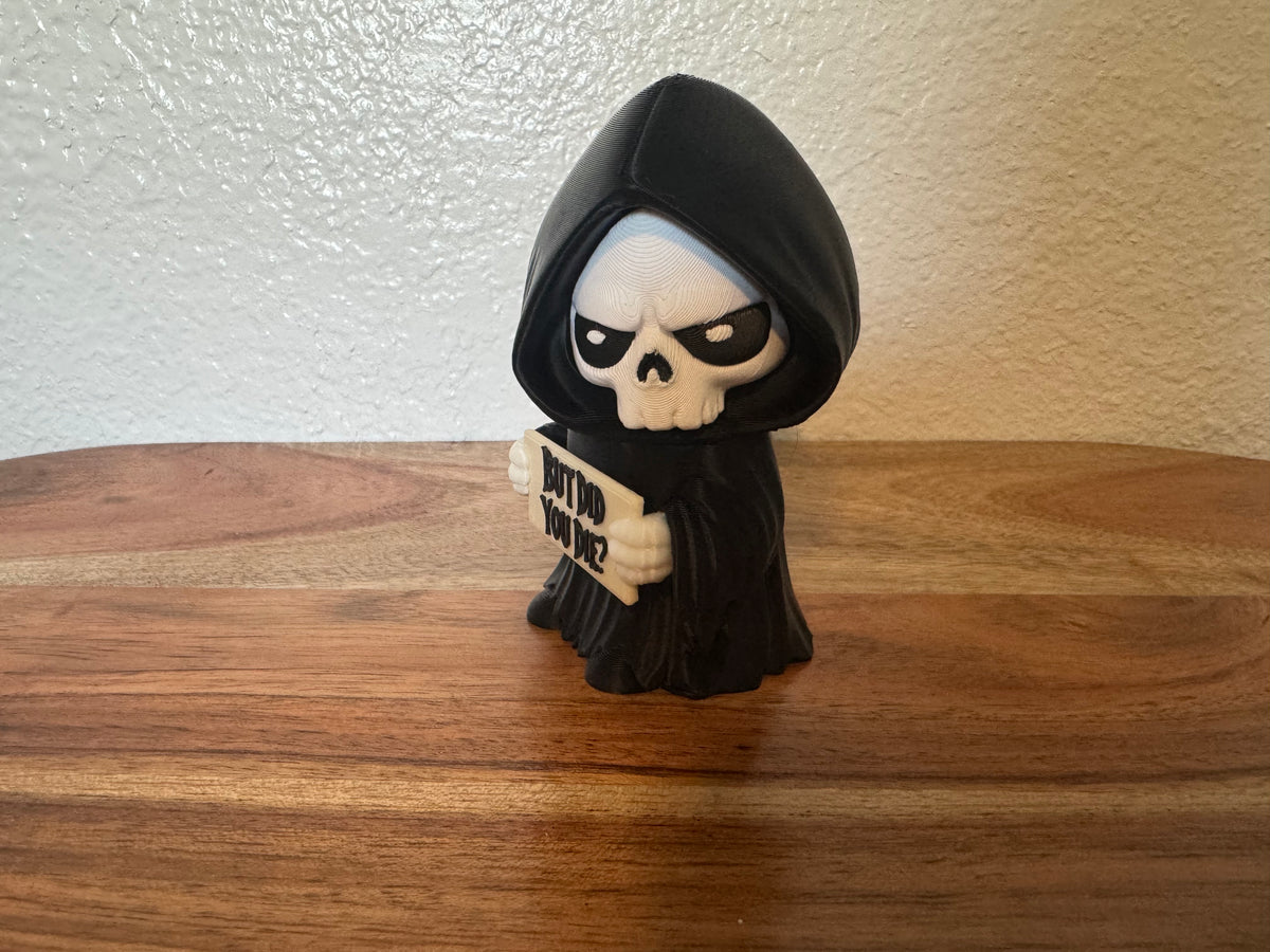 AWA Grim - Funny Grim Reaper Desk Buddy | Holidays with Attitude | 3D Printed