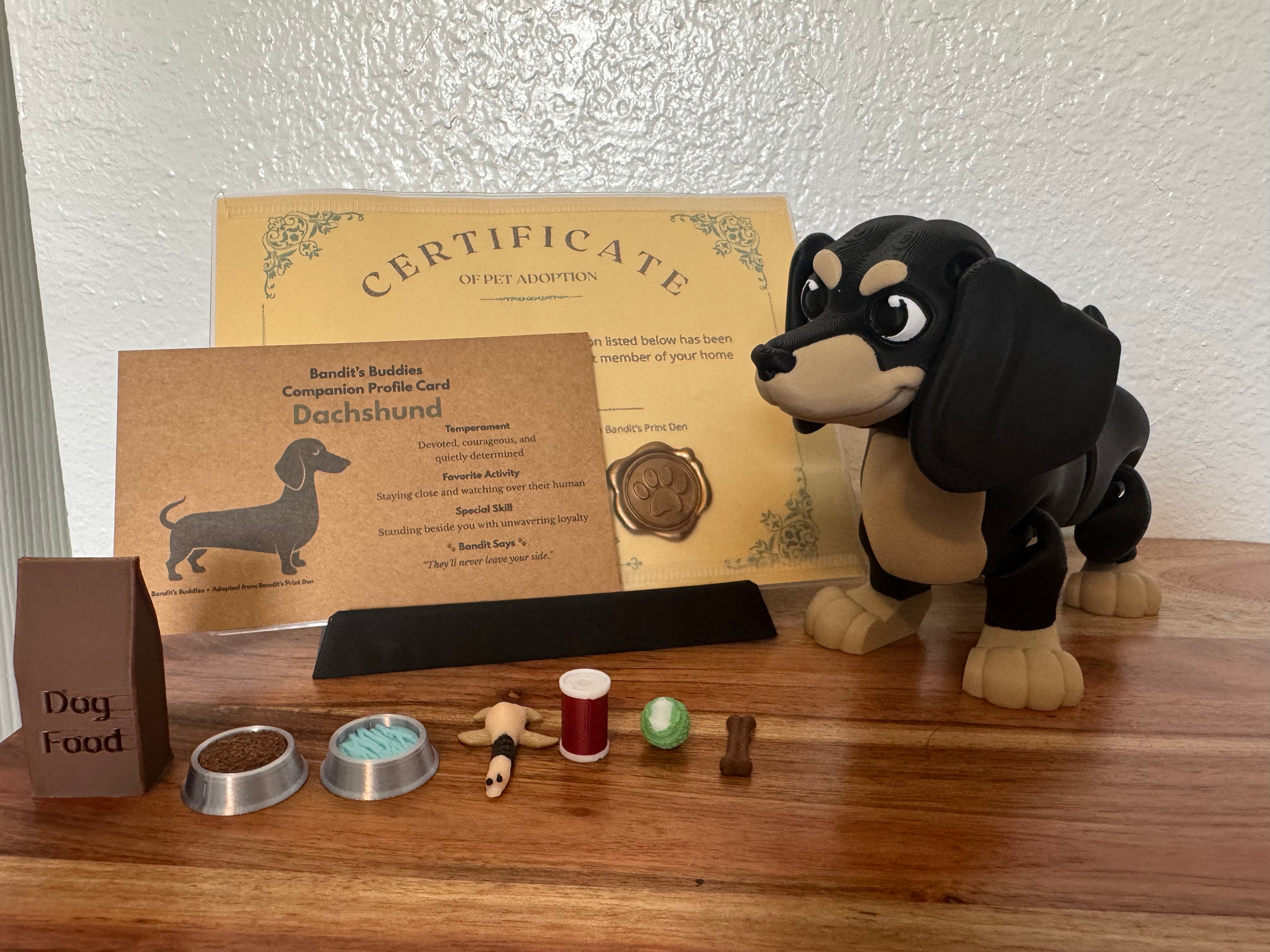 Bandit’s Buddies – Adopt Your Fully Articulated Companion
