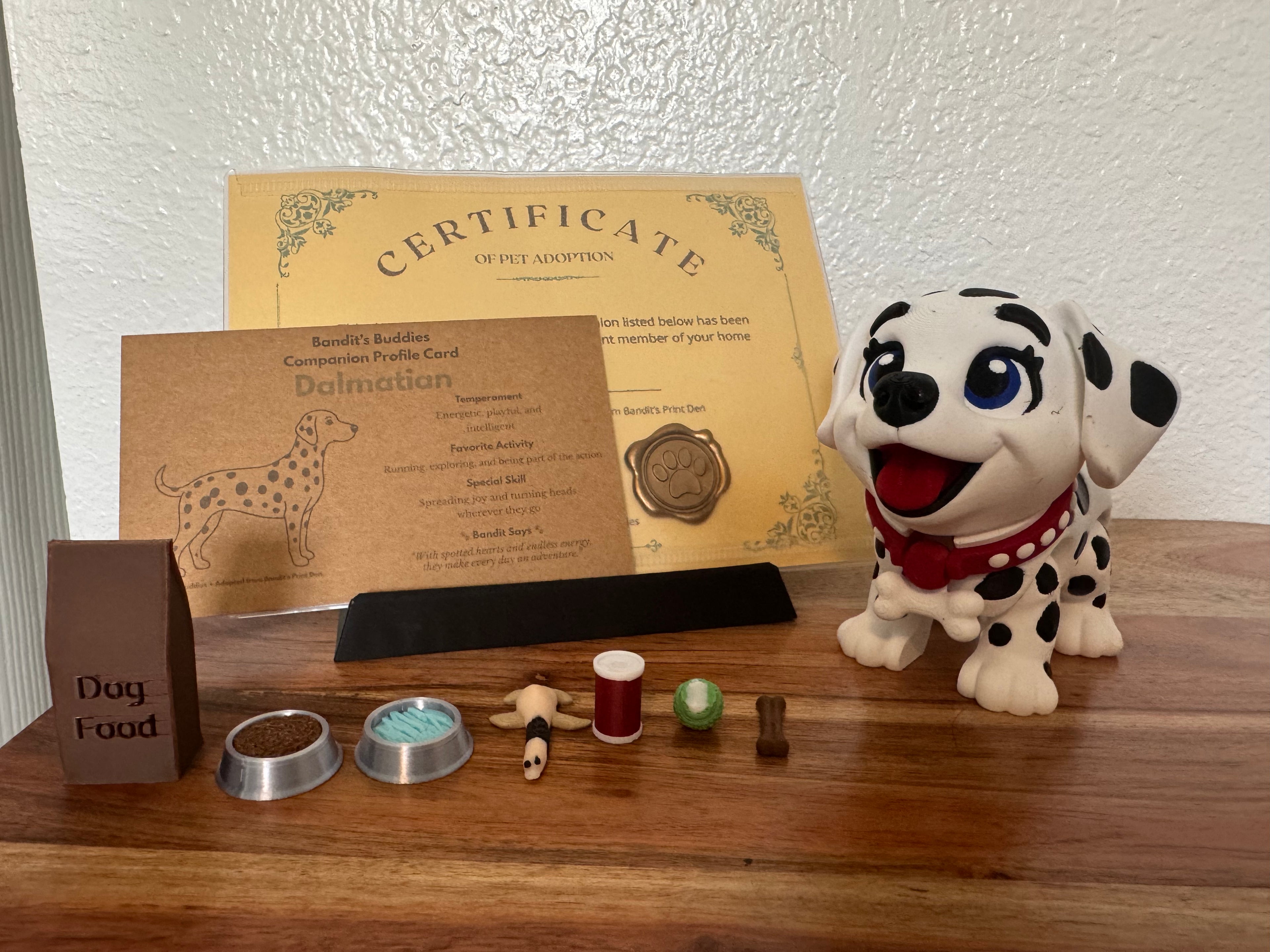 Bandit’s Buddies – Adopt Your Fully Articulated Companion