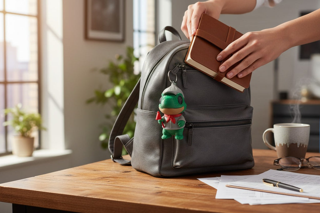 Boy Scout Dino (Dino the Explorer) Keychain / Bag Clip