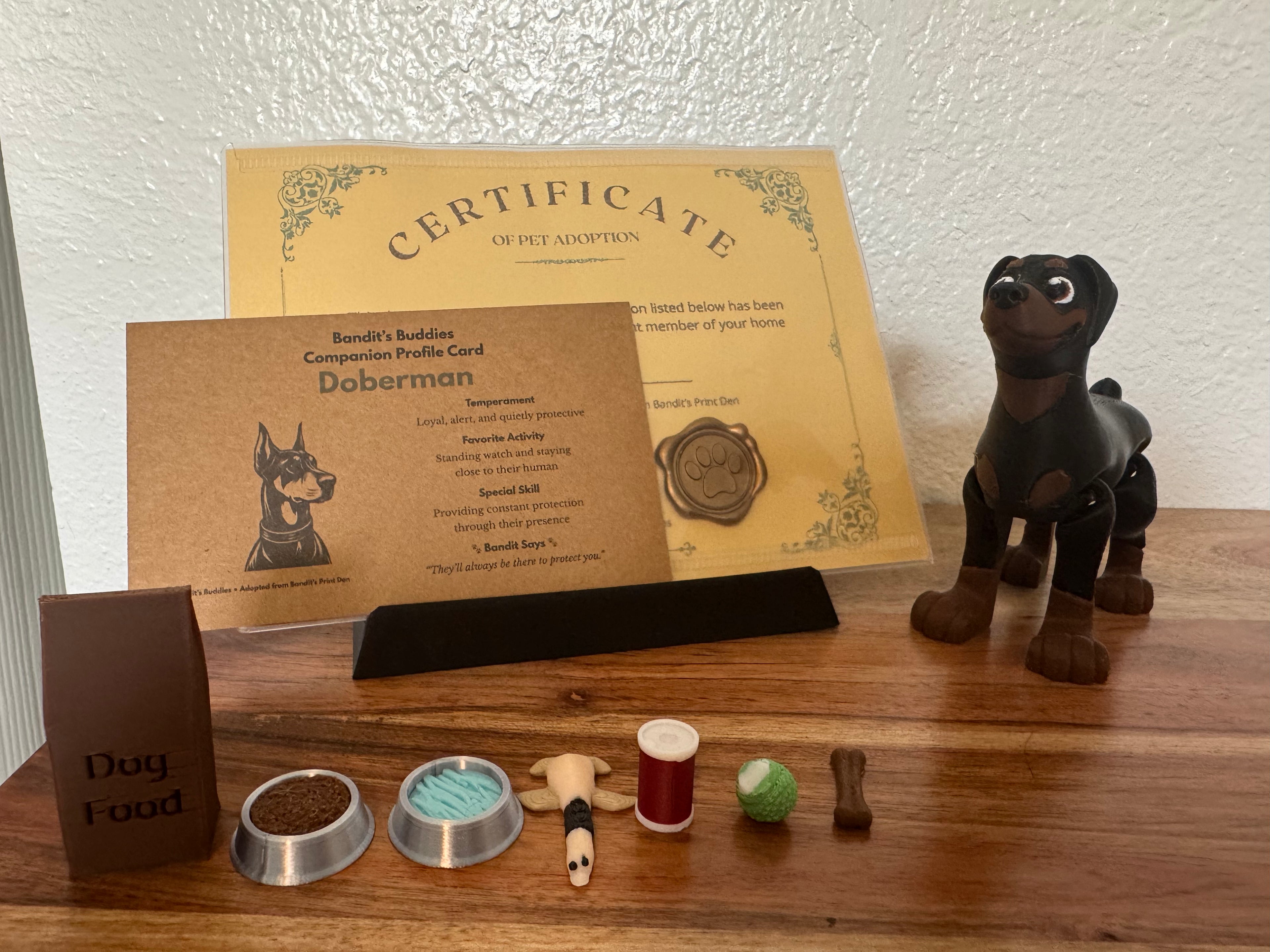 Bandit’s Buddies – Adopt Your Fully Articulated Companion