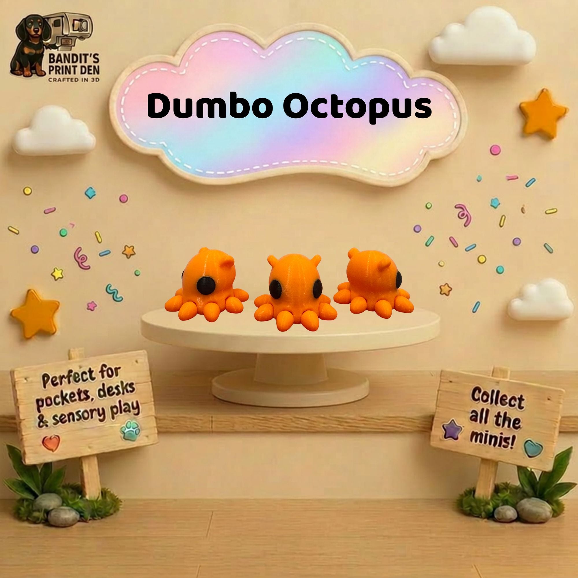 Mini Fidgets | Collect Them All!  | Articulated Pocket Pals  | Buy 4, Get 1 Free
