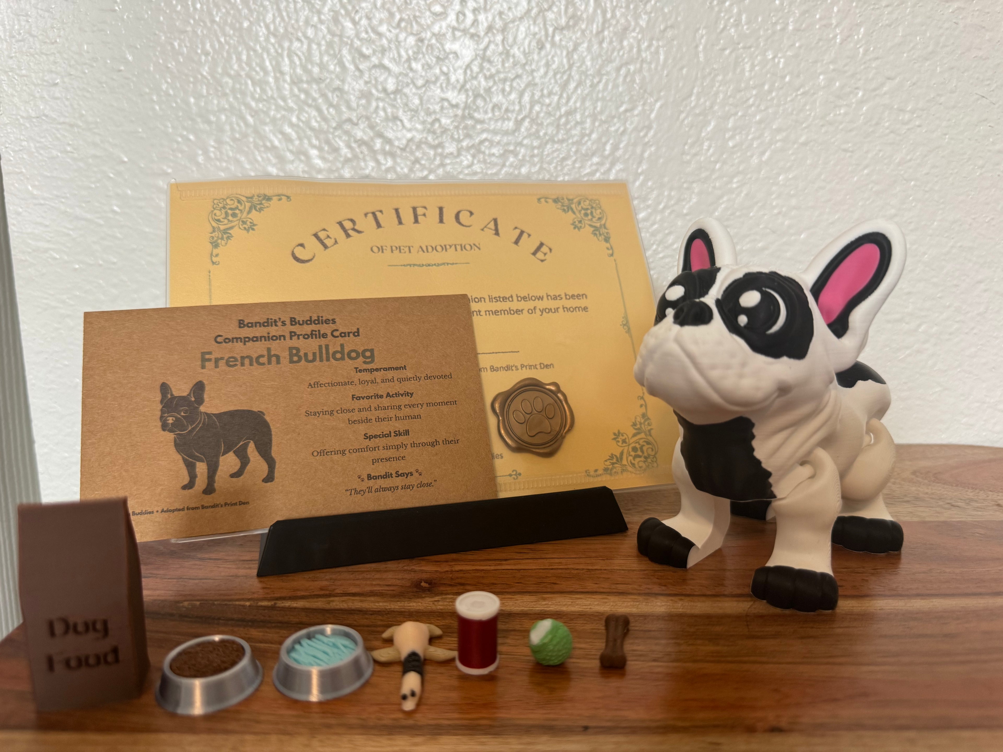 Bandit’s Buddies – Adopt Your Fully Articulated Companion