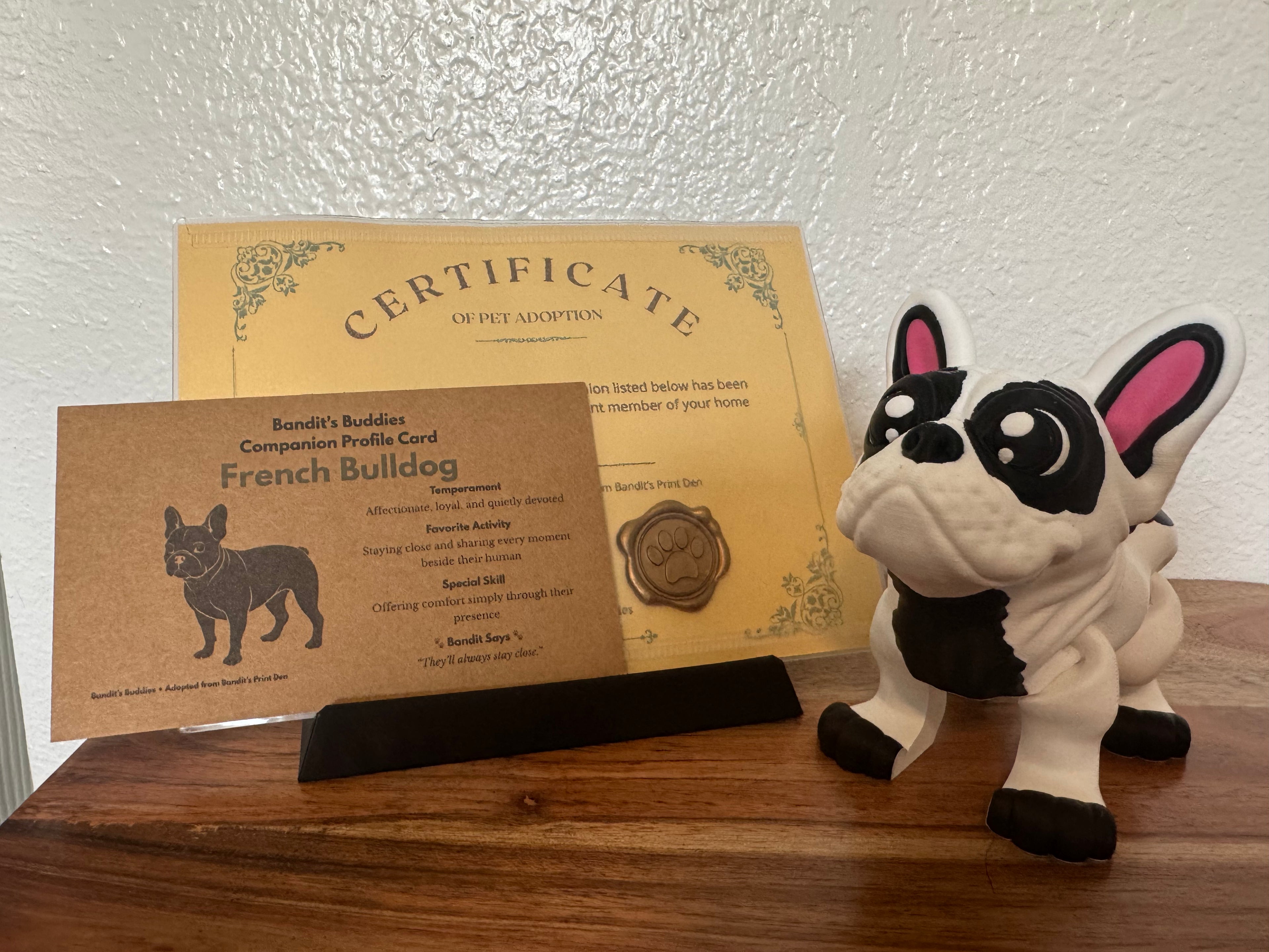 Bandit’s Buddies – Adopt Your Fully Articulated Companion