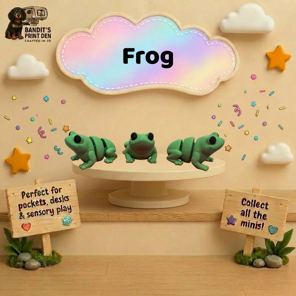 Mini Fidgets | Collect Them All!  | Articulated Pocket Pals  | Buy 4, Get 1 Free