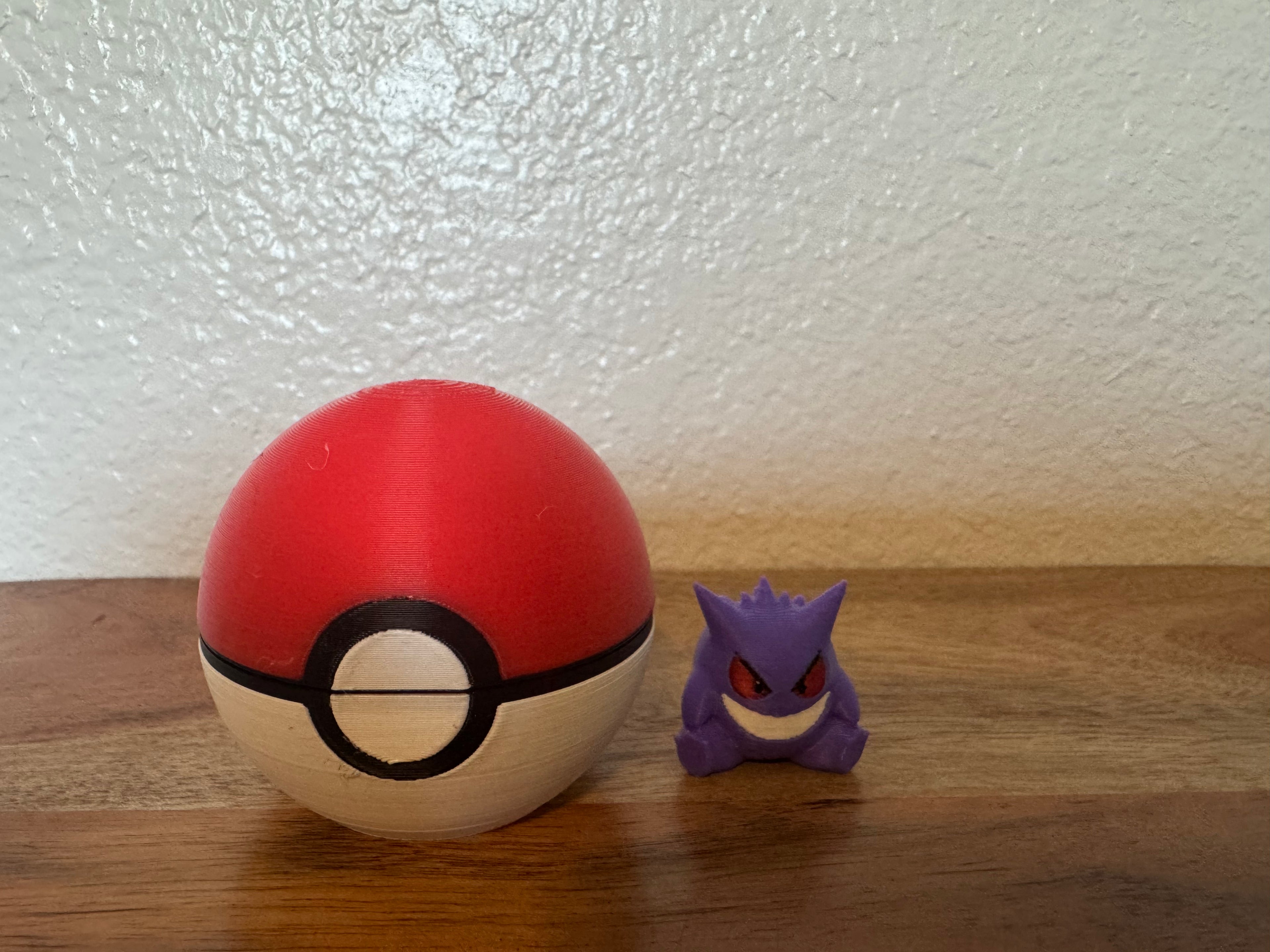 Poké Mini Figure + Ball Holder | Japanese Anime Fan Art