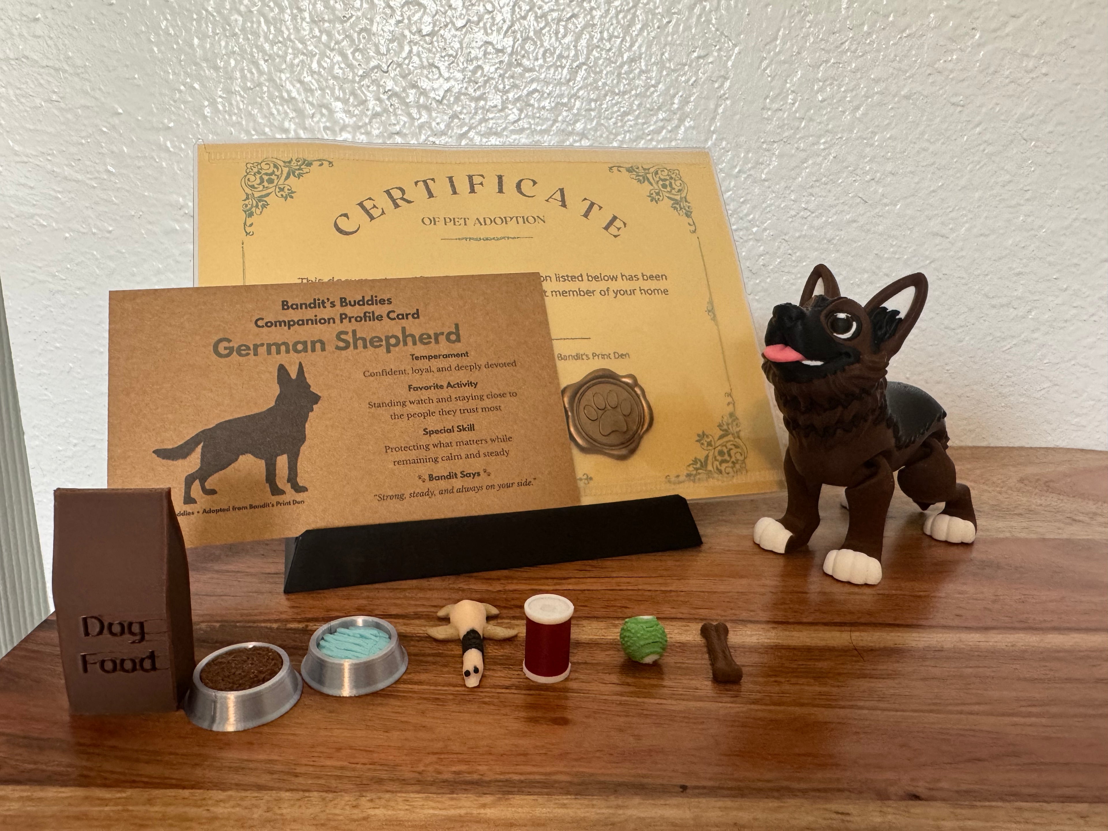 Bandit’s Buddies – Adopt Your Fully Articulated Companion