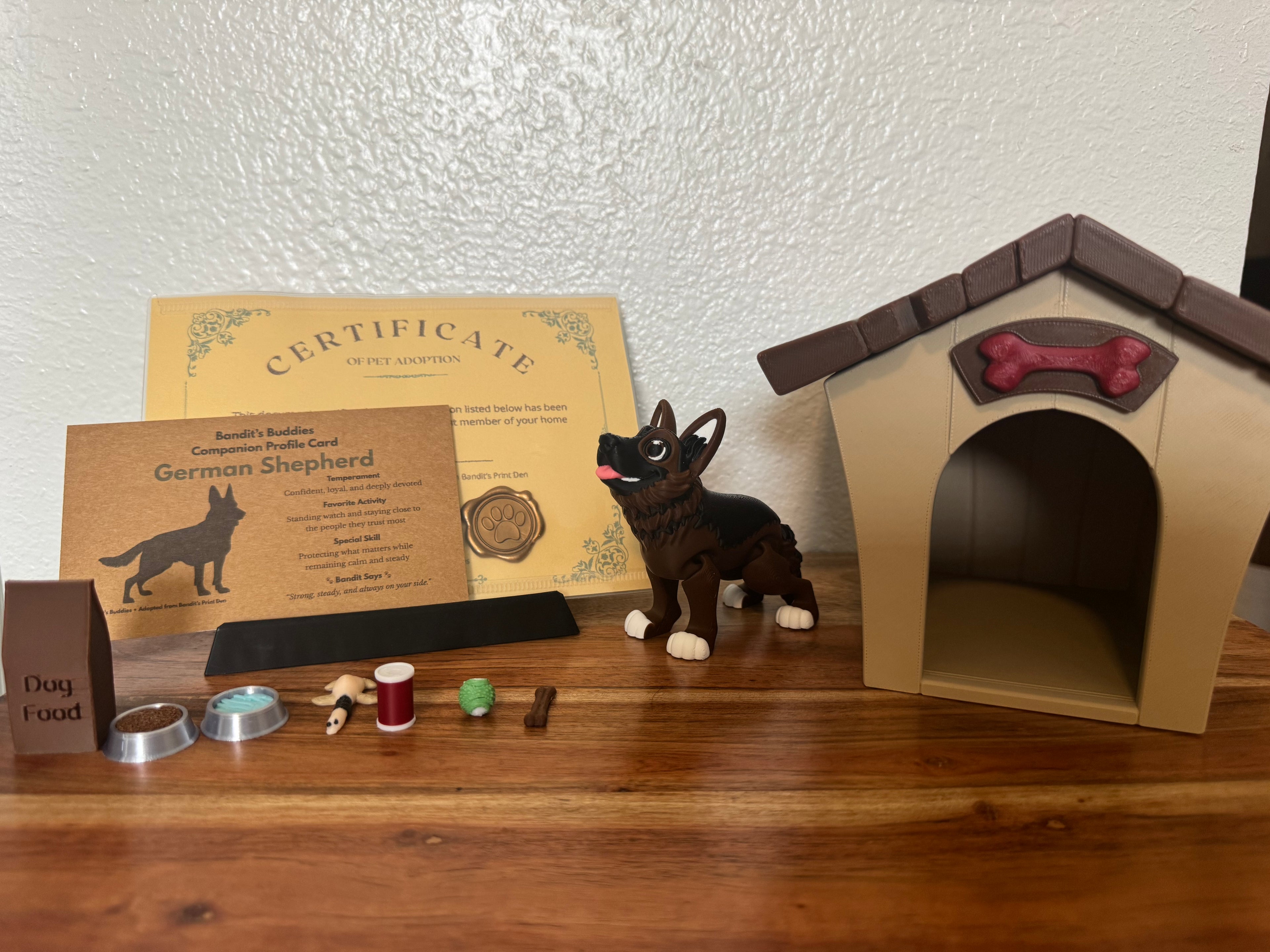 Bandit’s Buddies – Adopt Your Fully Articulated Companion
