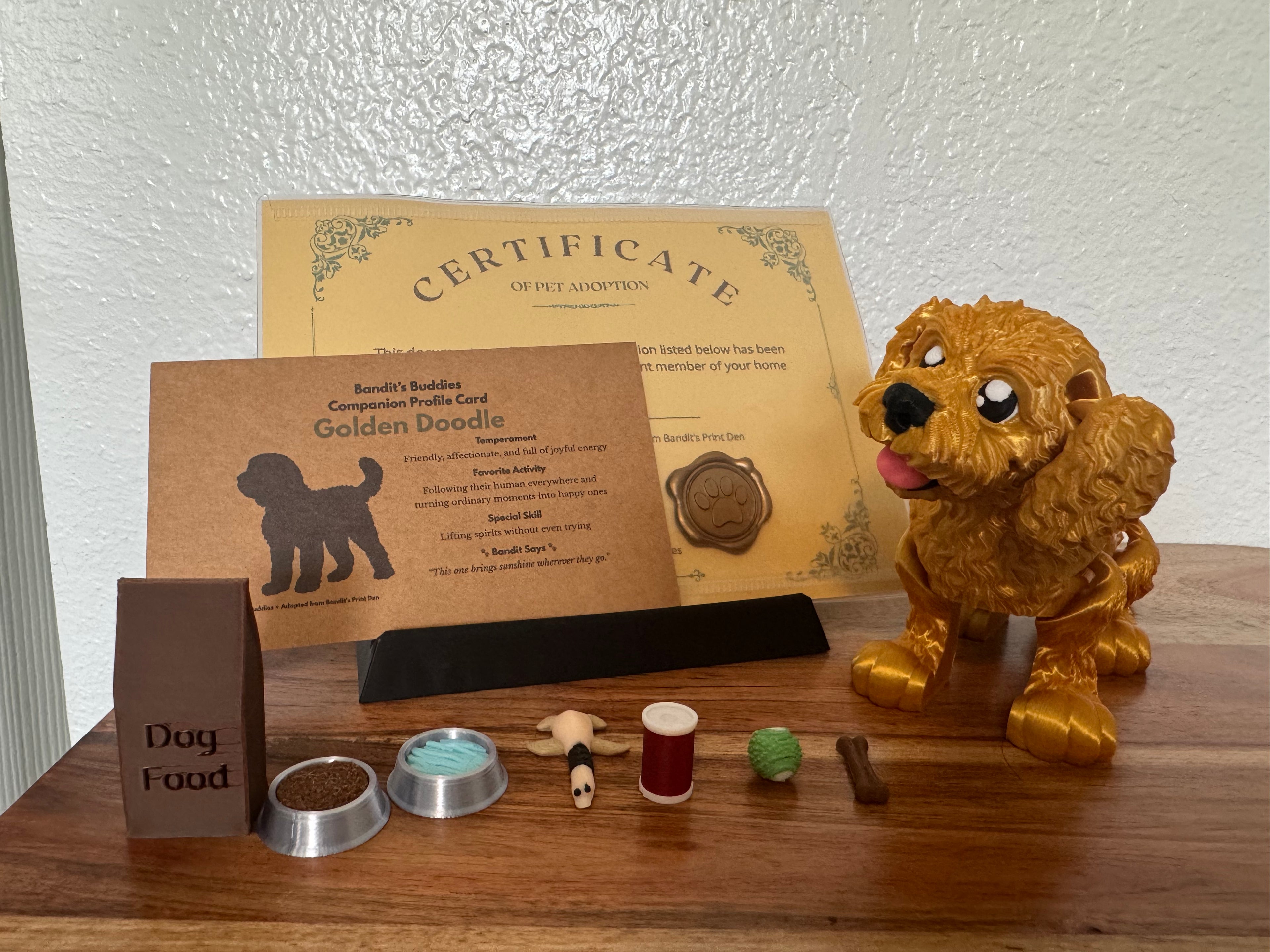 Bandit’s Buddies – Adopt Your Fully Articulated Companion