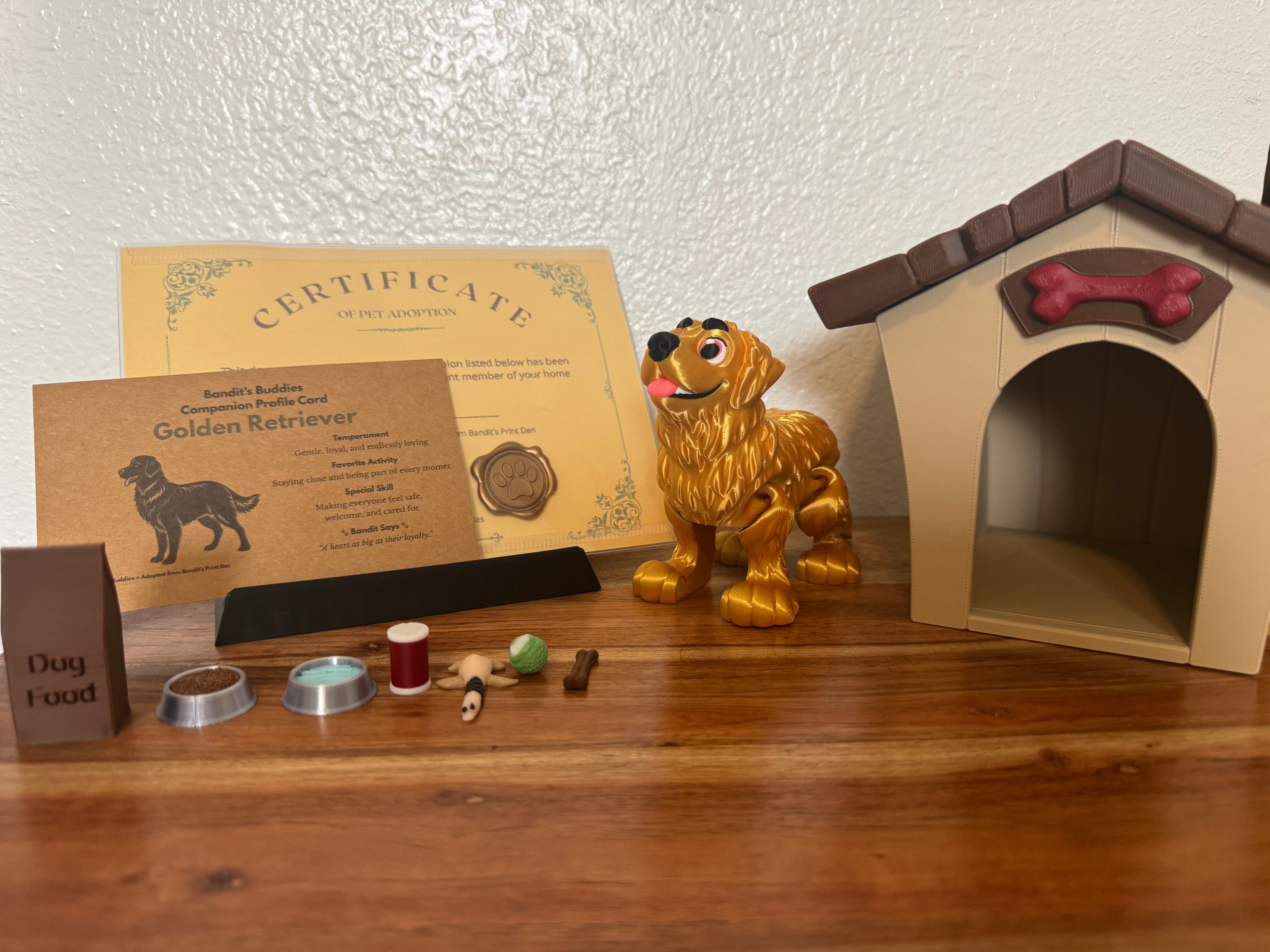 Bandit’s Buddies – Adopt Your Fully Articulated Companion