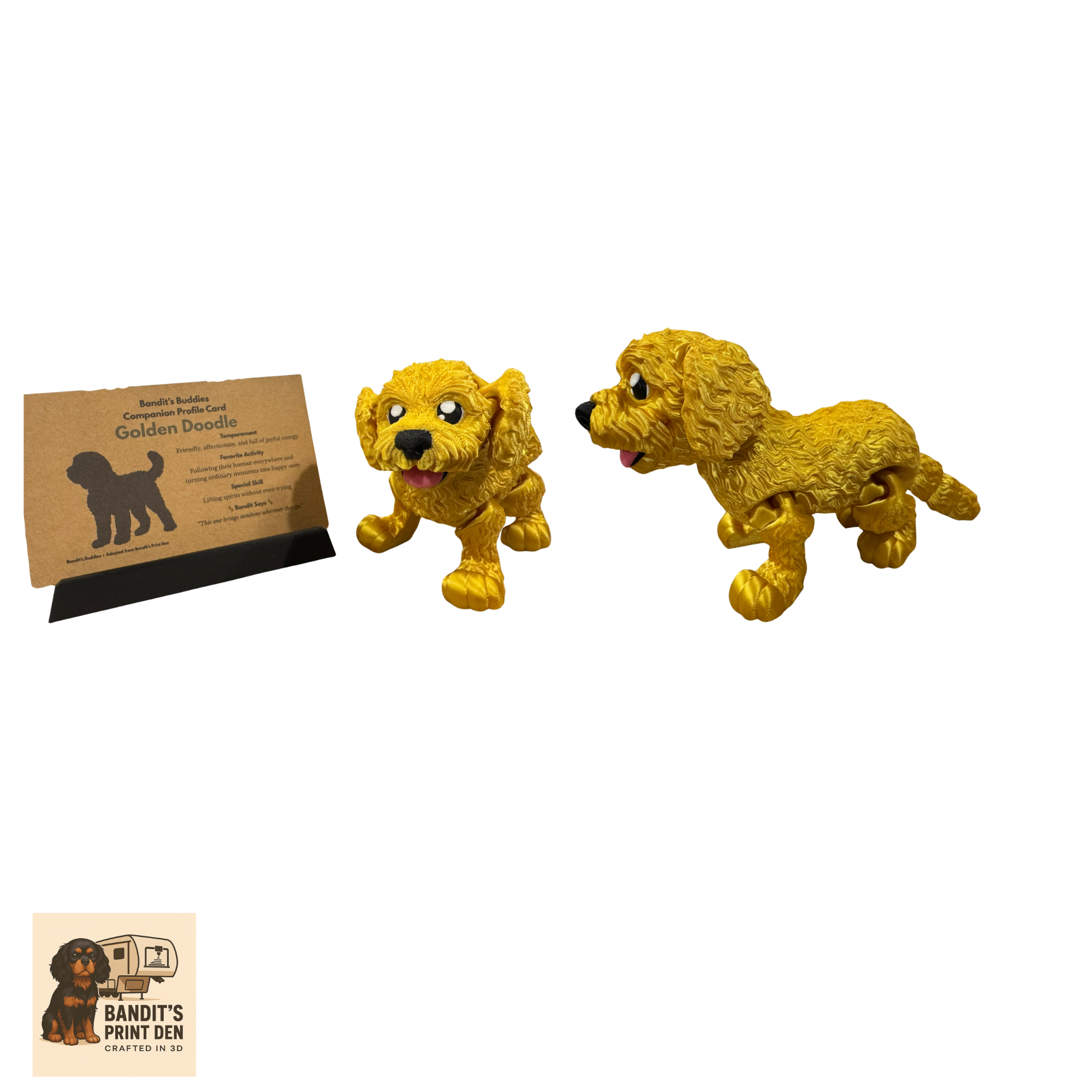 Bandit’s Buddies – Adopt Your Fully Articulated Companion